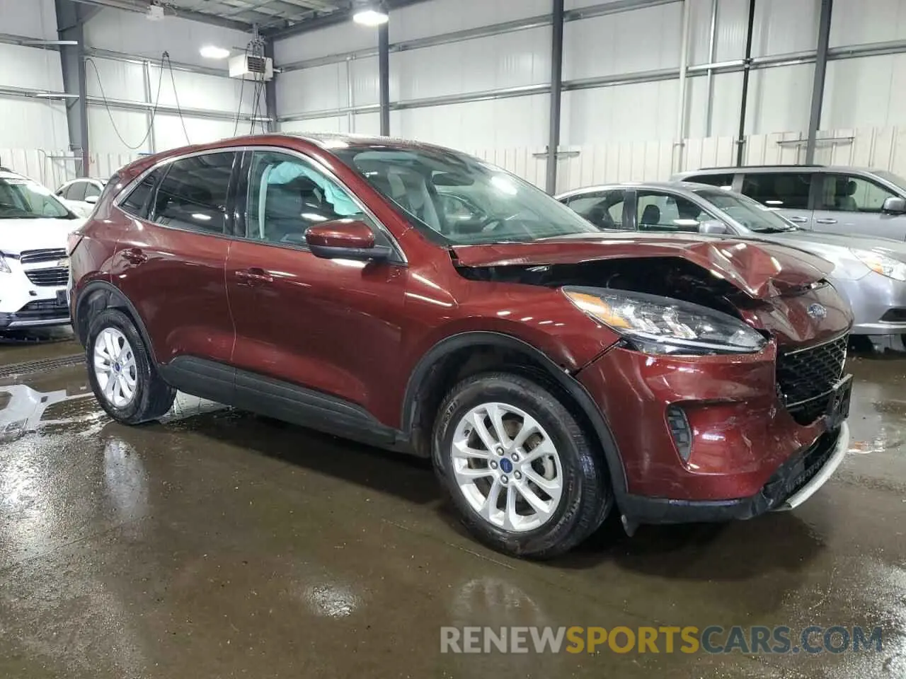 4 Photograph of a damaged car 1FMCU9G60MUA90728 FORD ESCAPE 2021