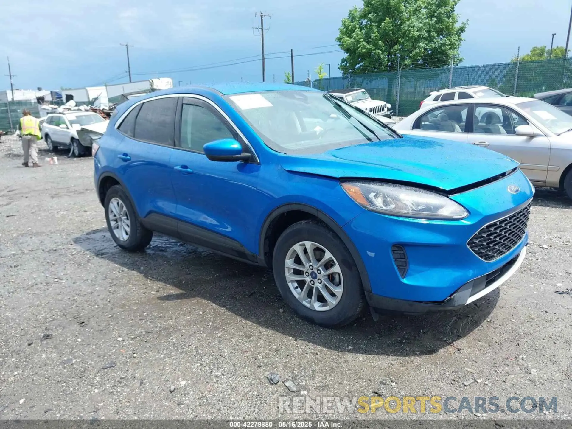 1 Photograph of a damaged car 1FMCU9G60MUB30337 FORD ESCAPE 2021