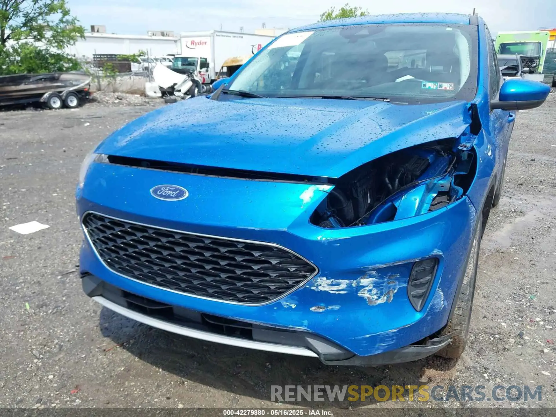 6 Photograph of a damaged car 1FMCU9G60MUB30337 FORD ESCAPE 2021