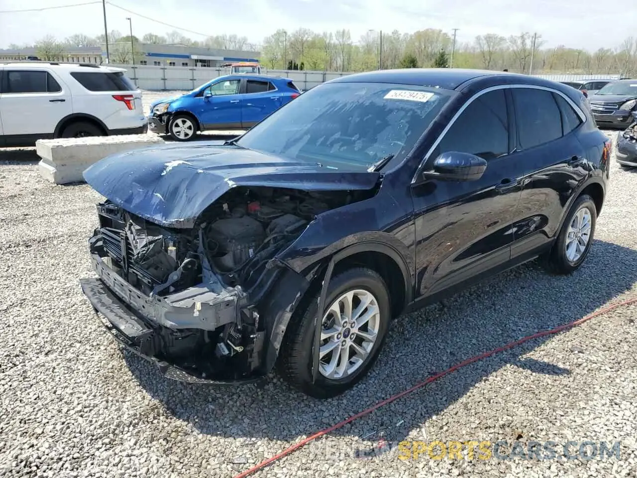 1 Photograph of a damaged car 1FMCU9G62MUA98569 FORD ESCAPE 2021