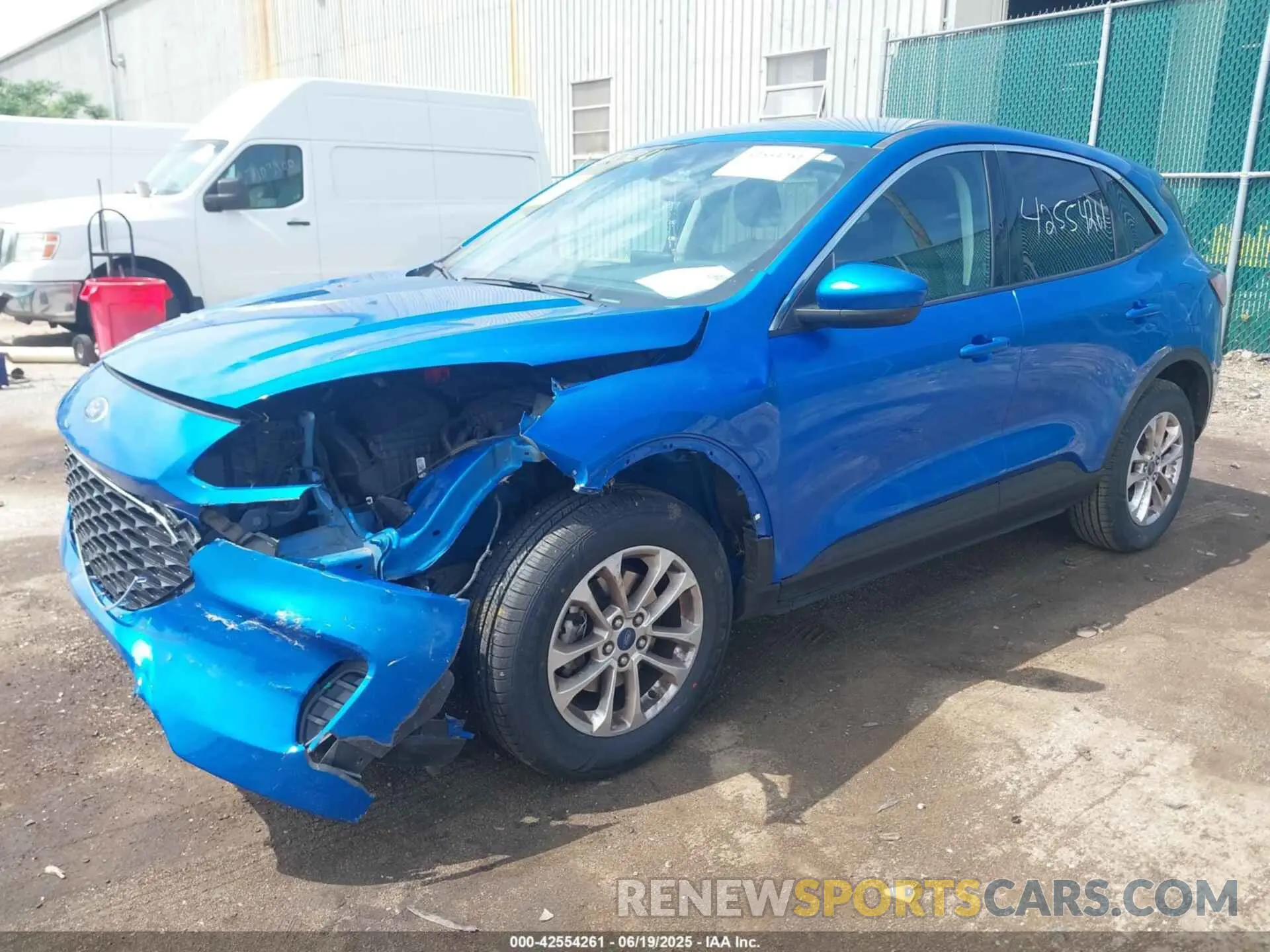 2 Photograph of a damaged car 1FMCU9G62MUB22739 FORD ESCAPE 2021