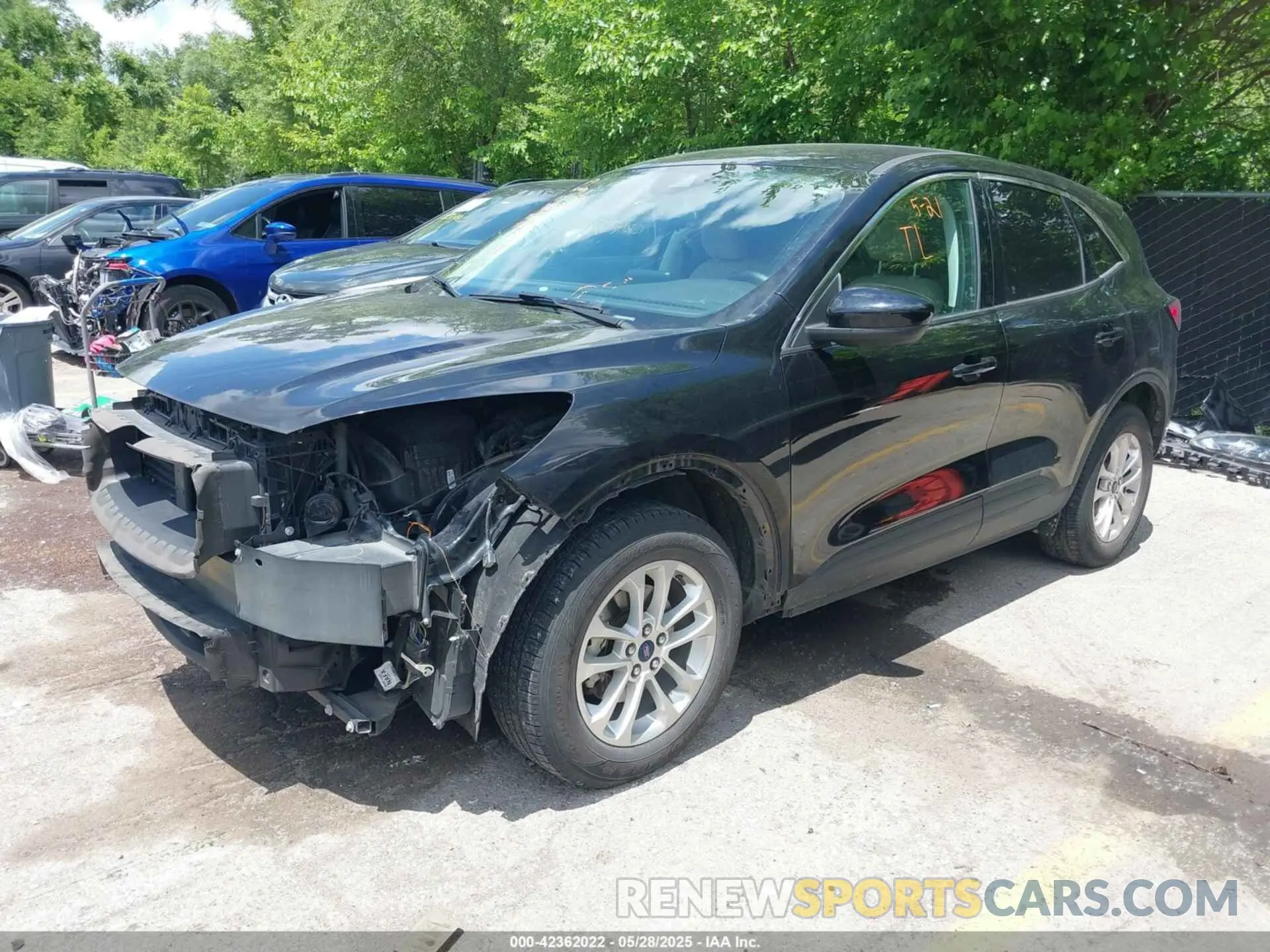 2 Photograph of a damaged car 1FMCU9G64MUA38664 FORD ESCAPE 2021