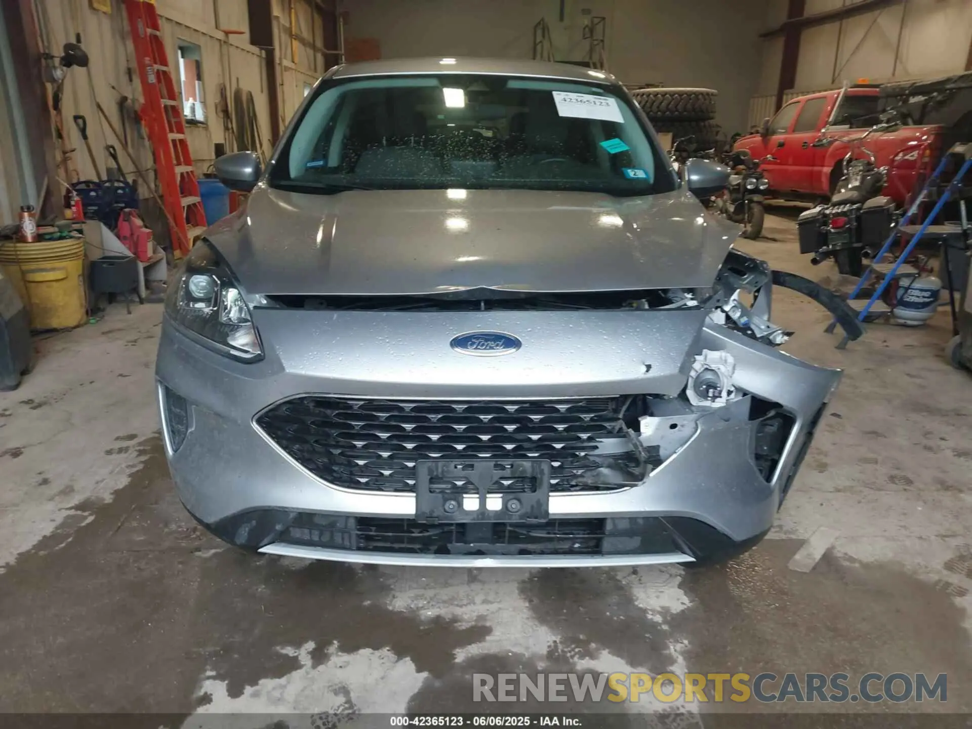 12 Photograph of a damaged car 1FMCU9G65MUA27642 FORD ESCAPE 2021