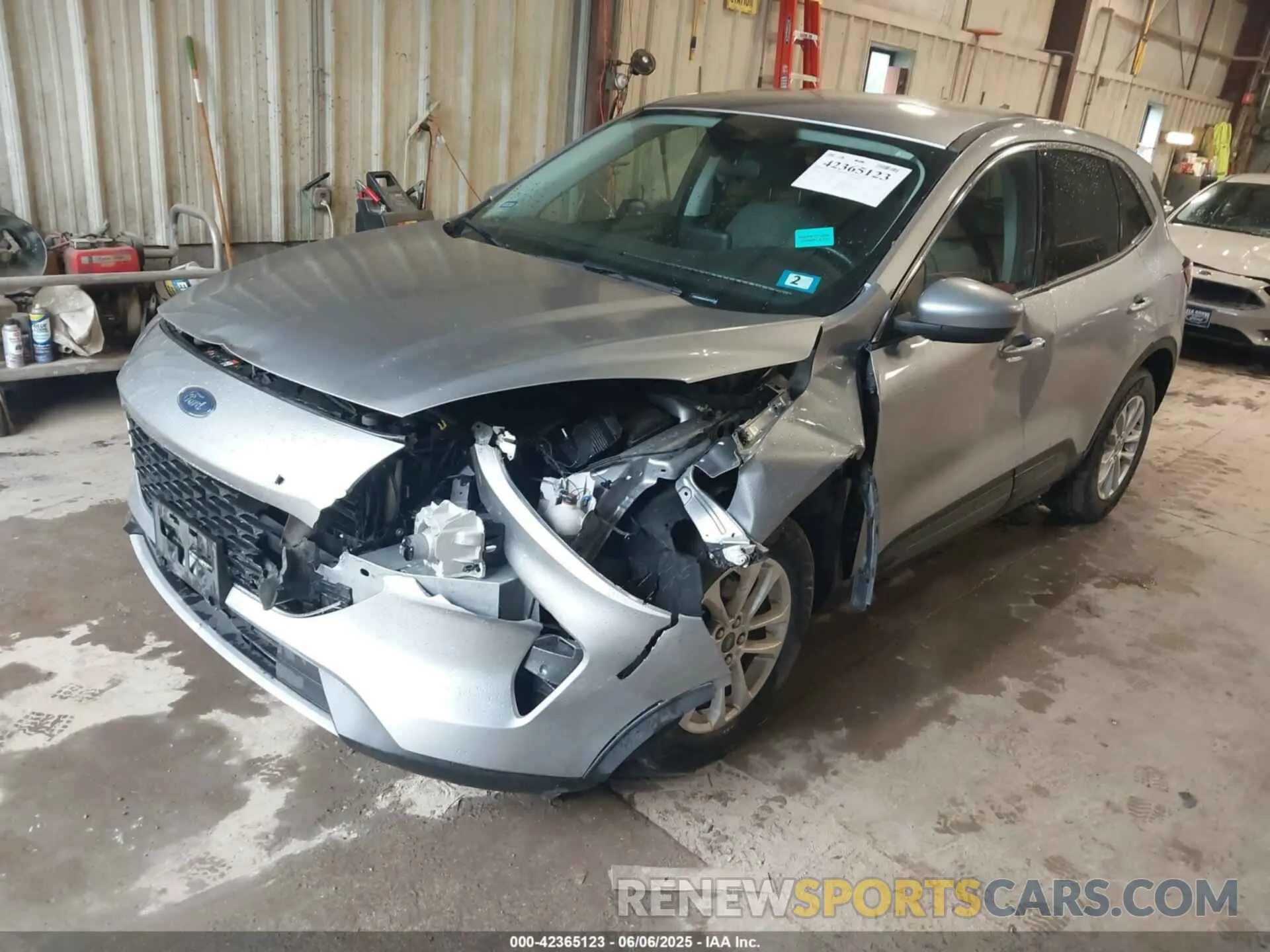 2 Photograph of a damaged car 1FMCU9G65MUA27642 FORD ESCAPE 2021