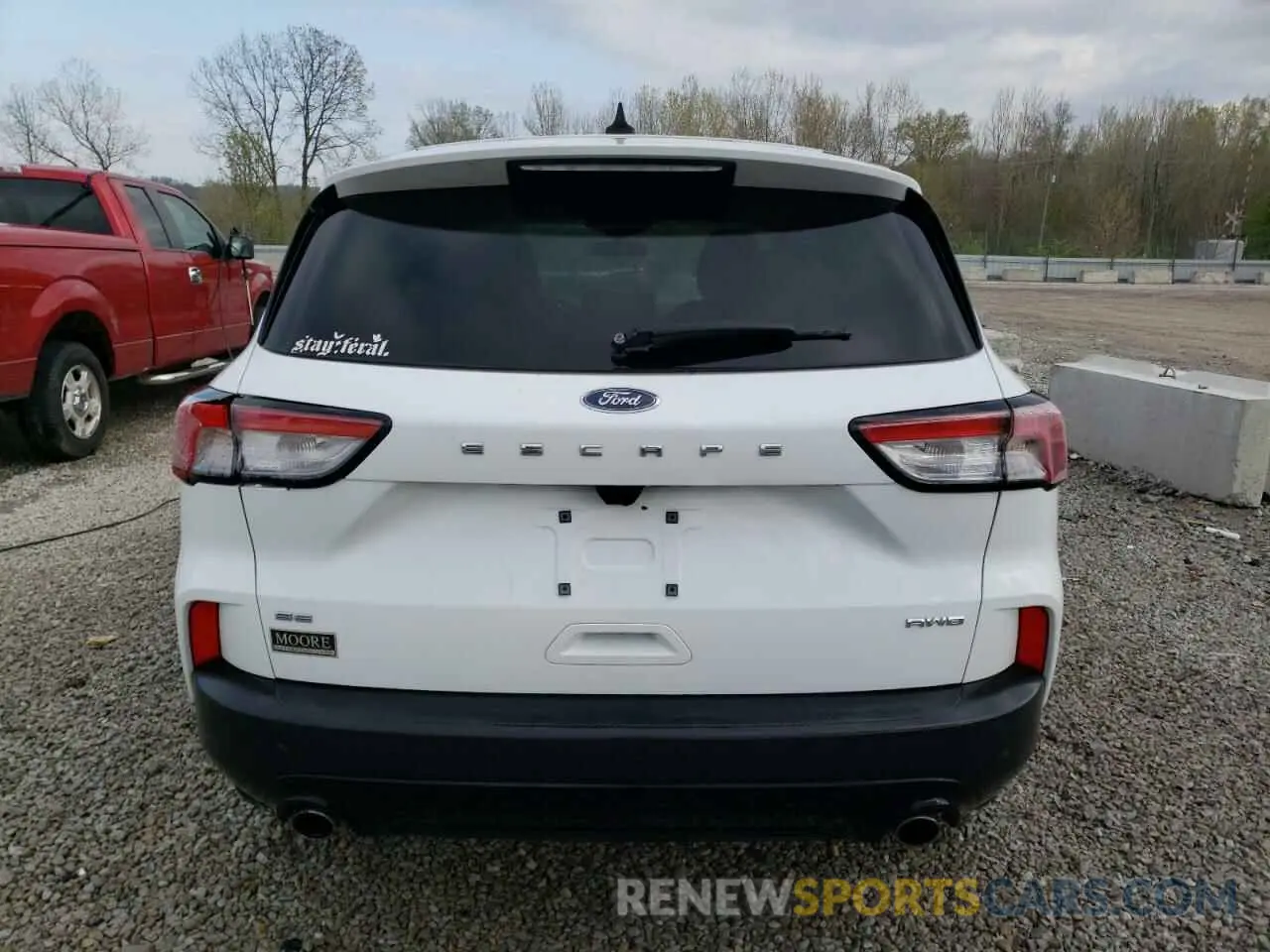 6 Photograph of a damaged car 1FMCU9G65MUB01996 FORD ESCAPE 2021