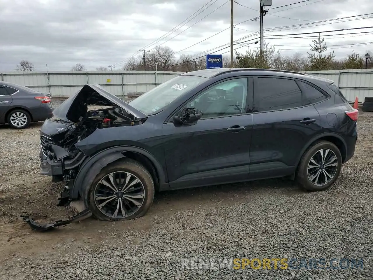 1 Photograph of a damaged car 1FMCU9G65MUB21732 FORD ESCAPE 2021