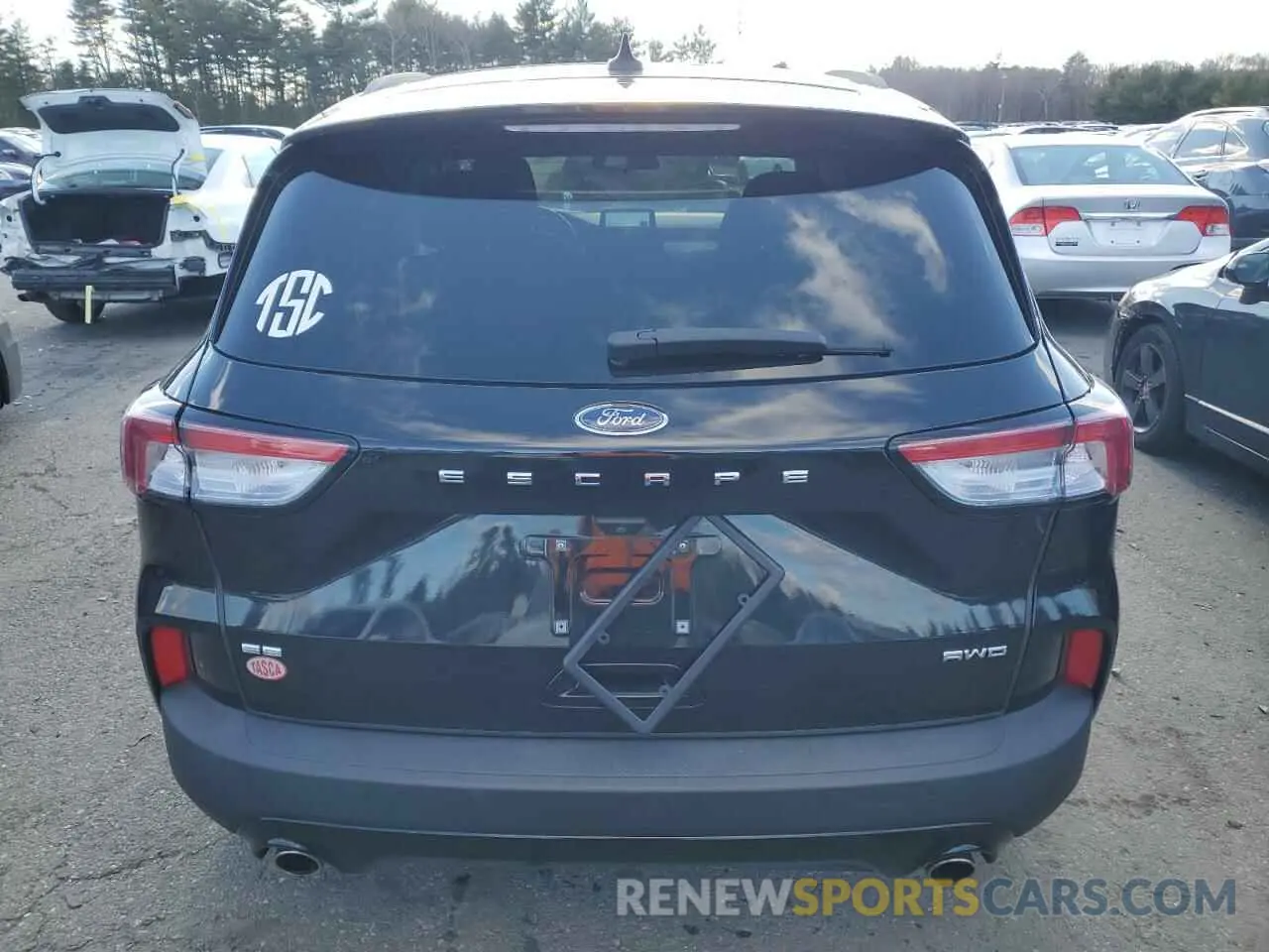 6 Photograph of a damaged car 1FMCU9G66MUA13930 FORD ESCAPE 2021