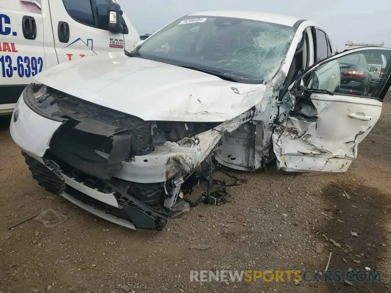 1 Photograph of a damaged car 1FMCU9G67MUA45155 FORD ESCAPE 2021