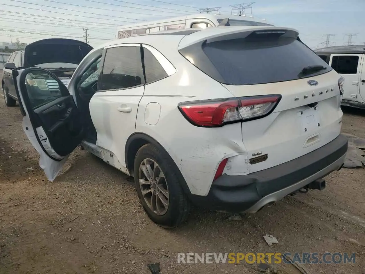 2 Photograph of a damaged car 1FMCU9G67MUA45155 FORD ESCAPE 2021