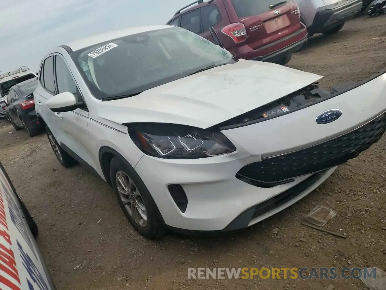 4 Photograph of a damaged car 1FMCU9G67MUA45155 FORD ESCAPE 2021