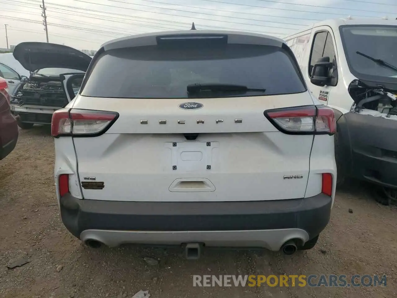 6 Photograph of a damaged car 1FMCU9G67MUA45155 FORD ESCAPE 2021