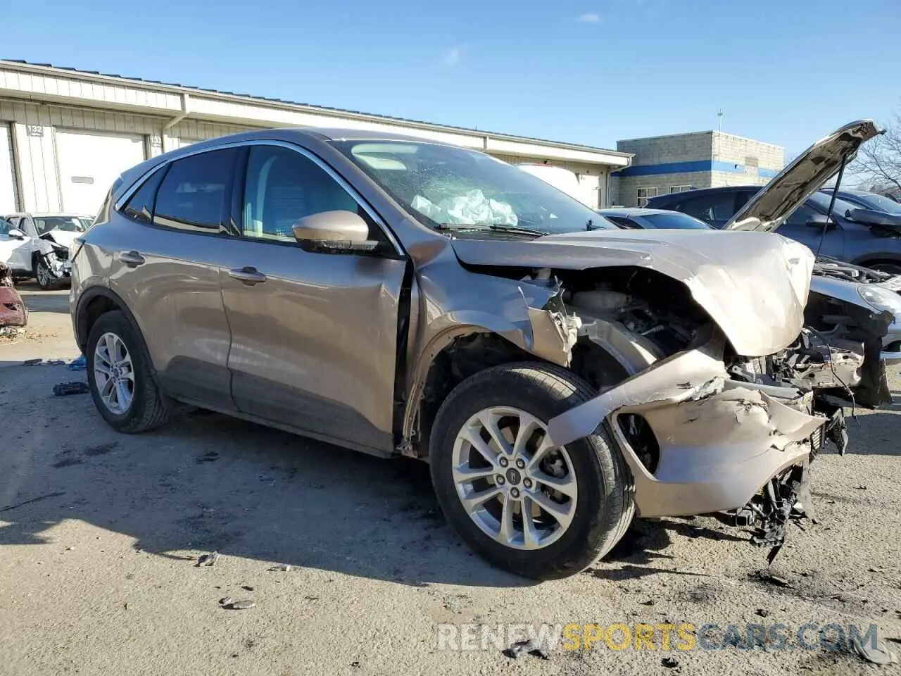 4 Photograph of a damaged car 1FMCU9G67MUA94341 FORD ESCAPE 2021