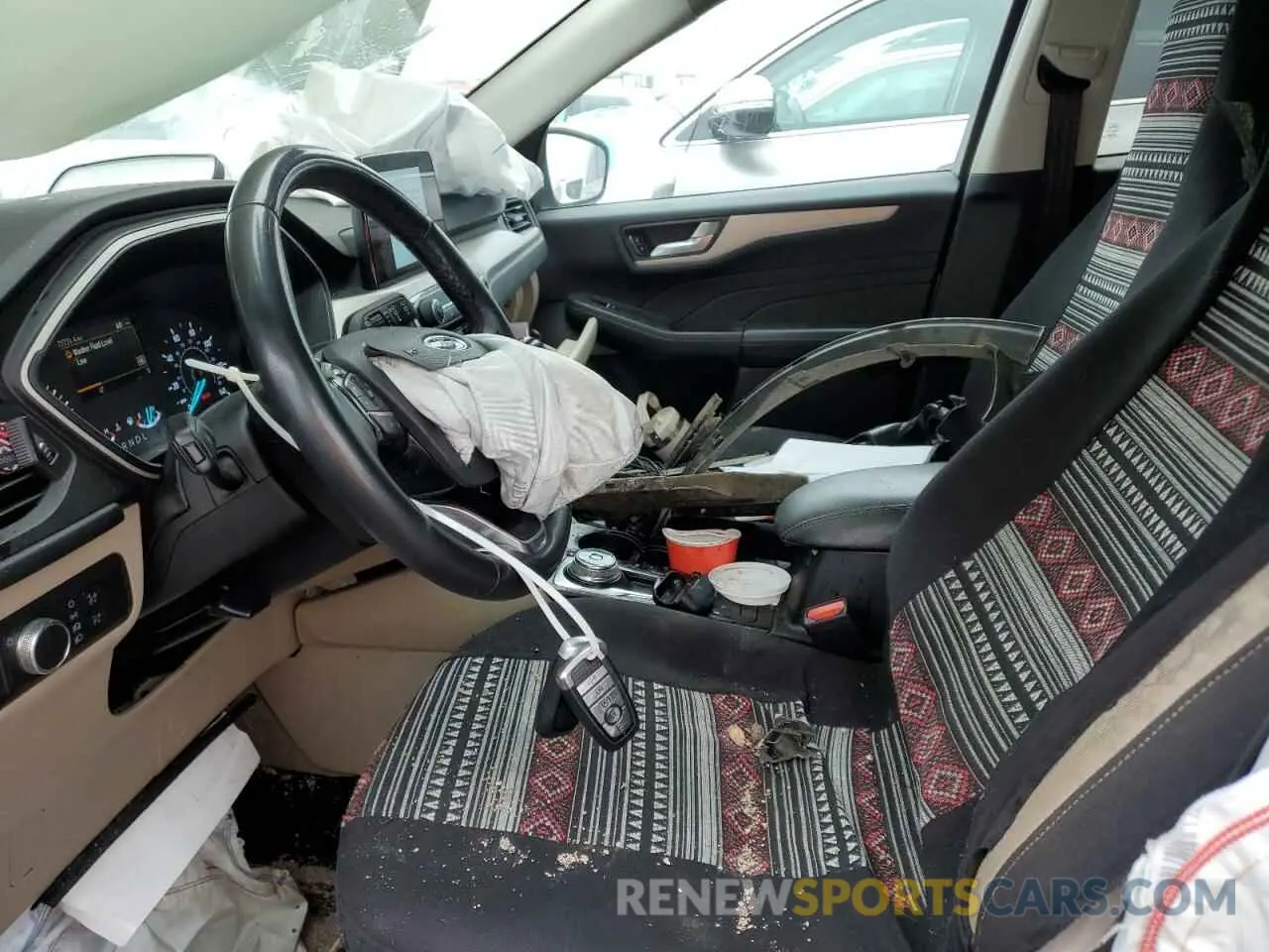 7 Photograph of a damaged car 1FMCU9G67MUA94341 FORD ESCAPE 2021