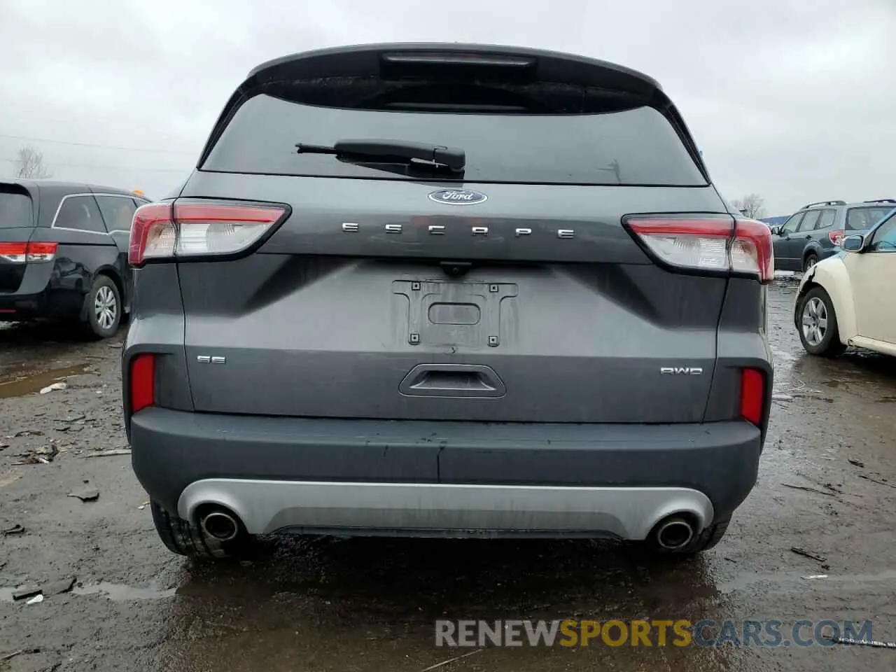 6 Photograph of a damaged car 1FMCU9G68MUA12357 FORD ESCAPE 2021