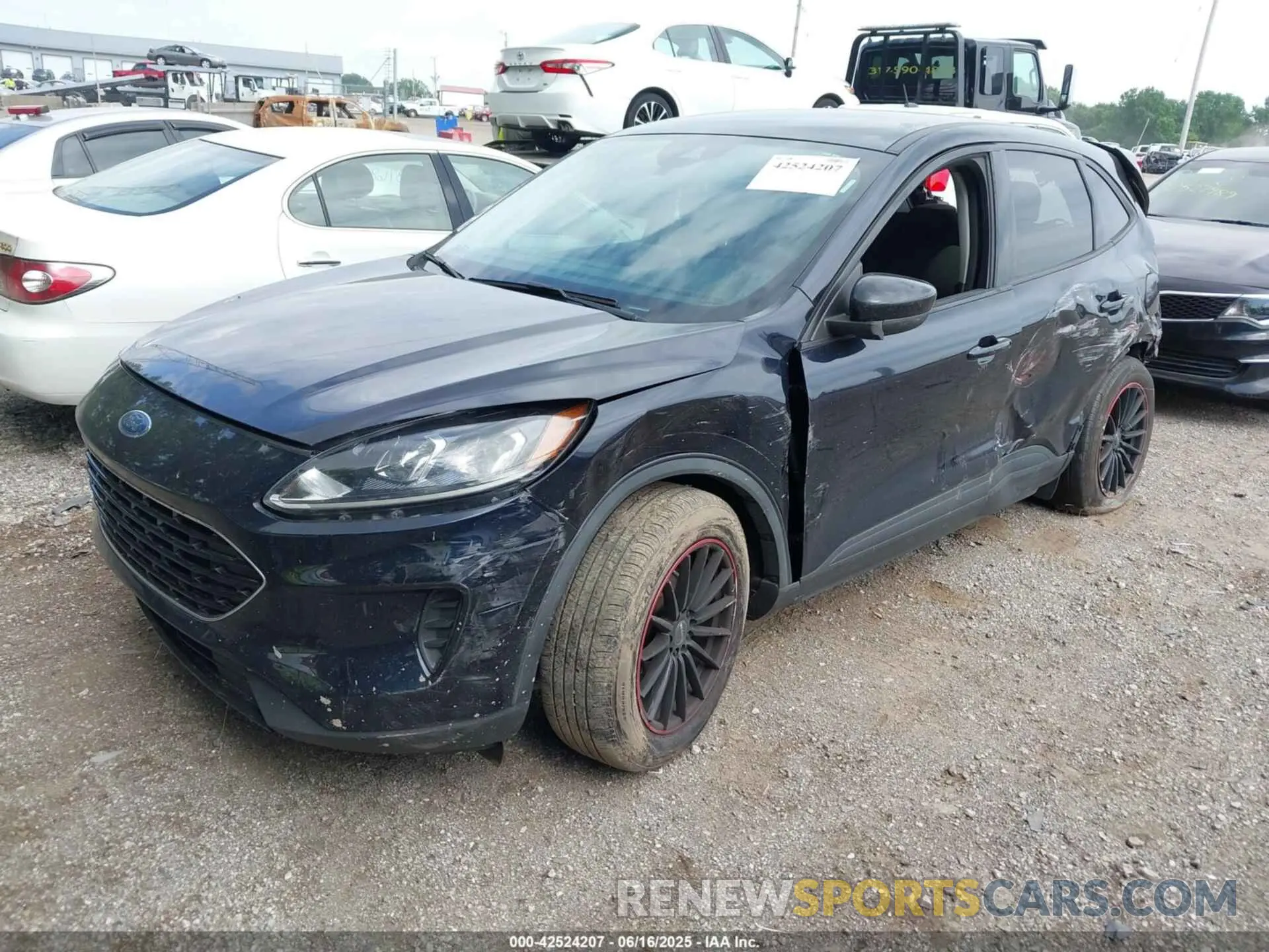 2 Photograph of a damaged car 1FMCU9G68MUA37176 FORD ESCAPE 2021