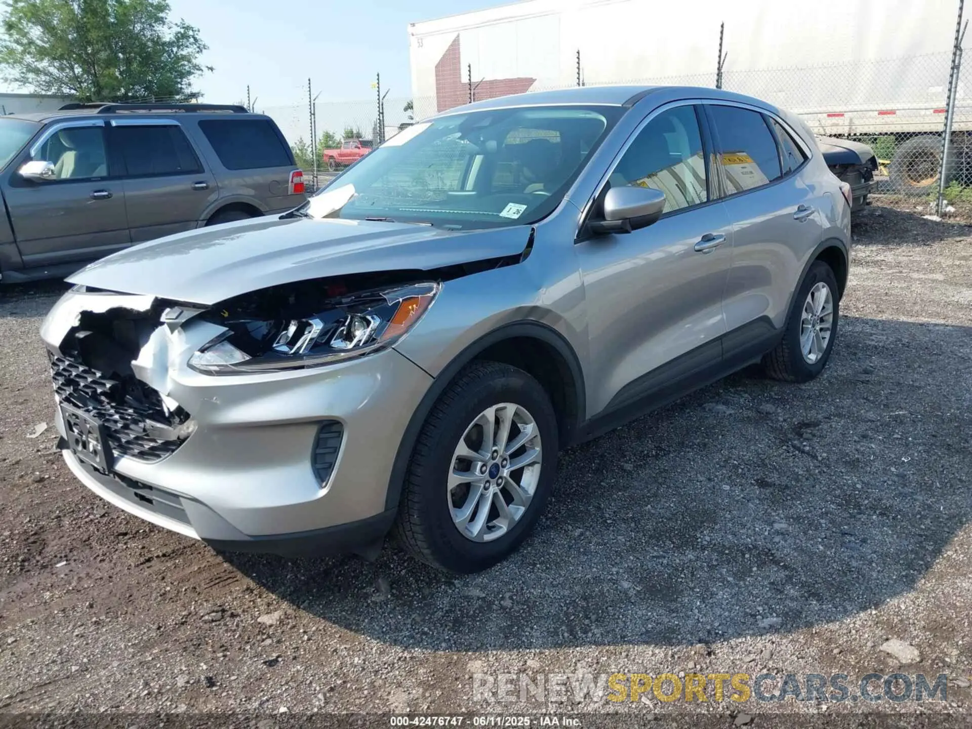 2 Photograph of a damaged car 1FMCU9G68MUB26987 FORD ESCAPE 2021