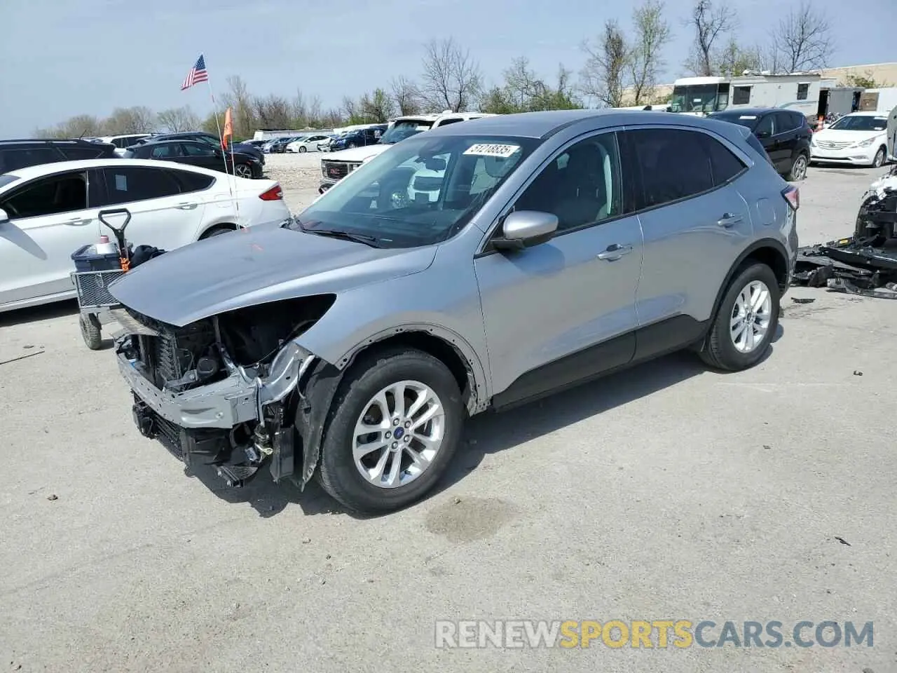 1 Photograph of a damaged car 1FMCU9G68MUB29923 FORD ESCAPE 2021
