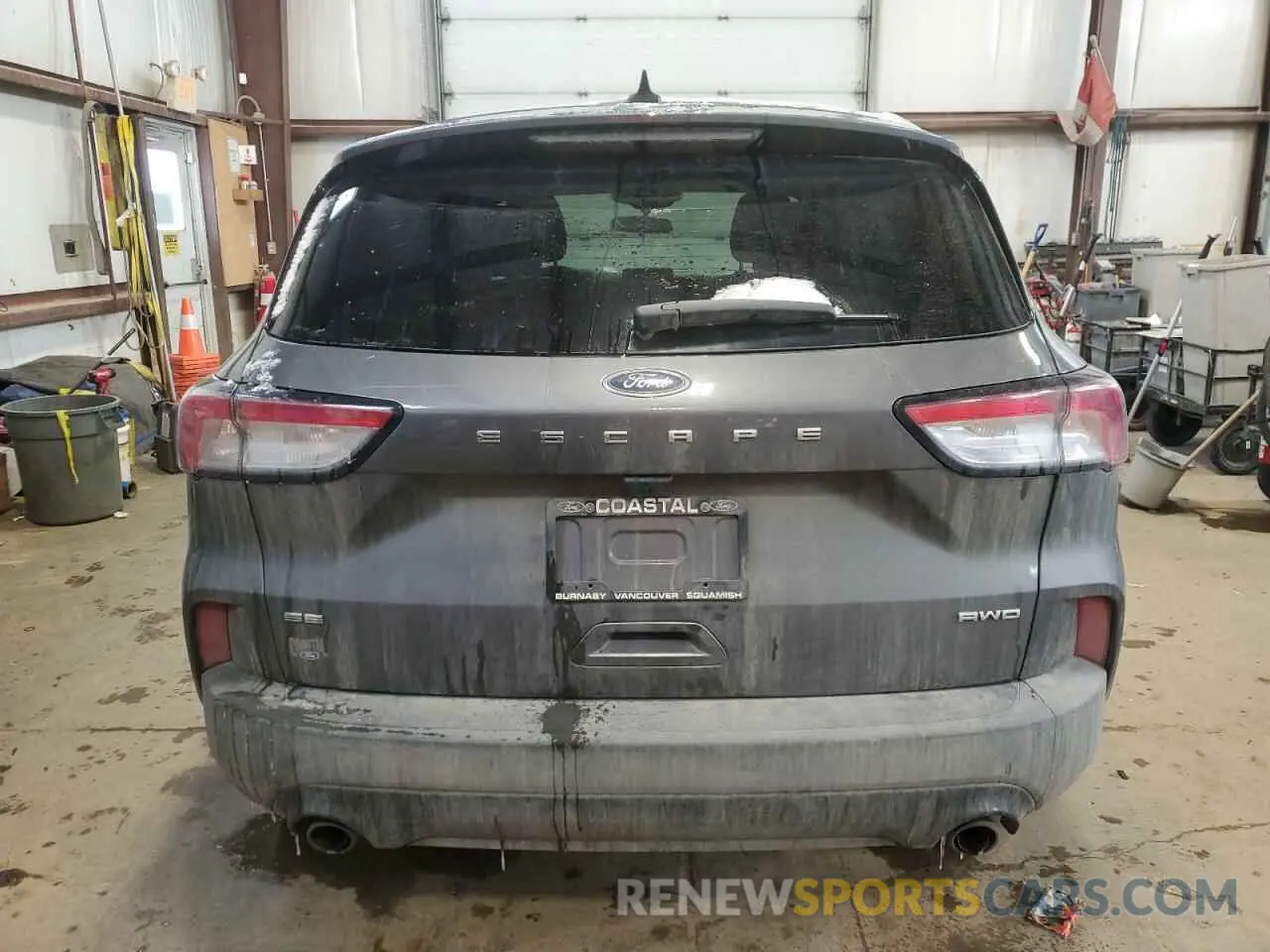 6 Photograph of a damaged car 1FMCU9G69MUA59591 FORD ESCAPE 2021
