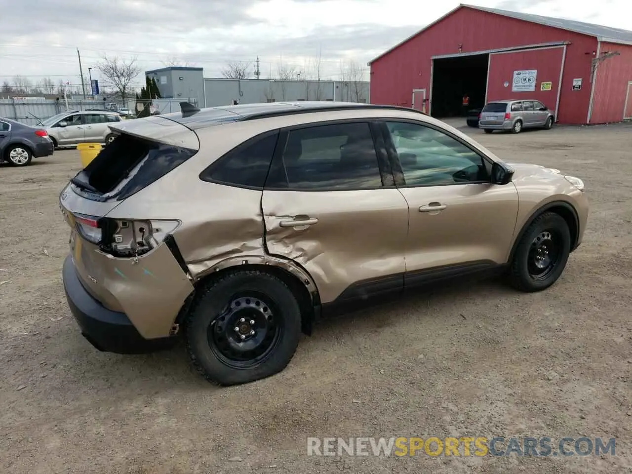 3 Photograph of a damaged car 1FMCU9G69MUA72731 FORD ESCAPE 2021
