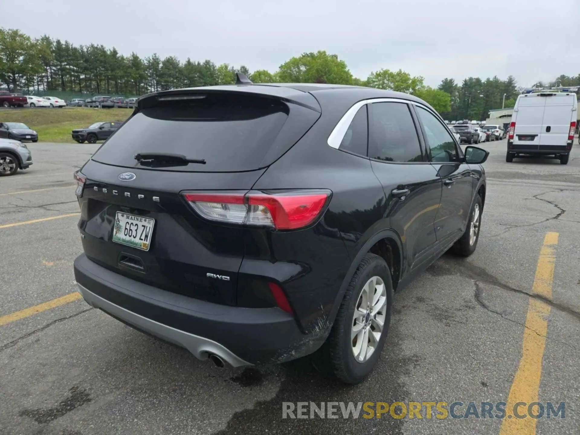 8 Photograph of a damaged car 1FMCU9G69MUA73572 FORD ESCAPE 2021