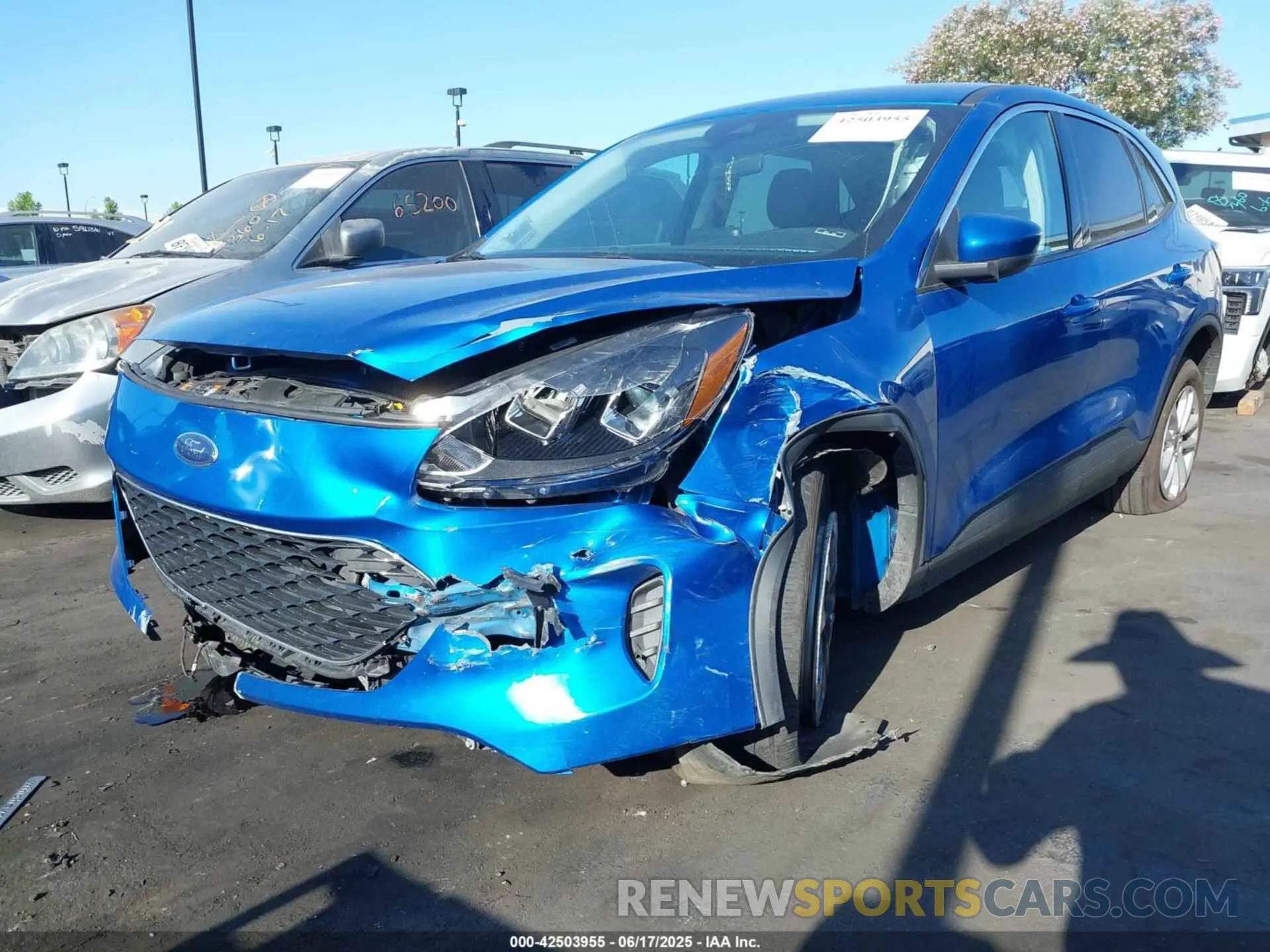 6 Photograph of a damaged car 1FMCU9G69MUB15318 FORD ESCAPE 2021