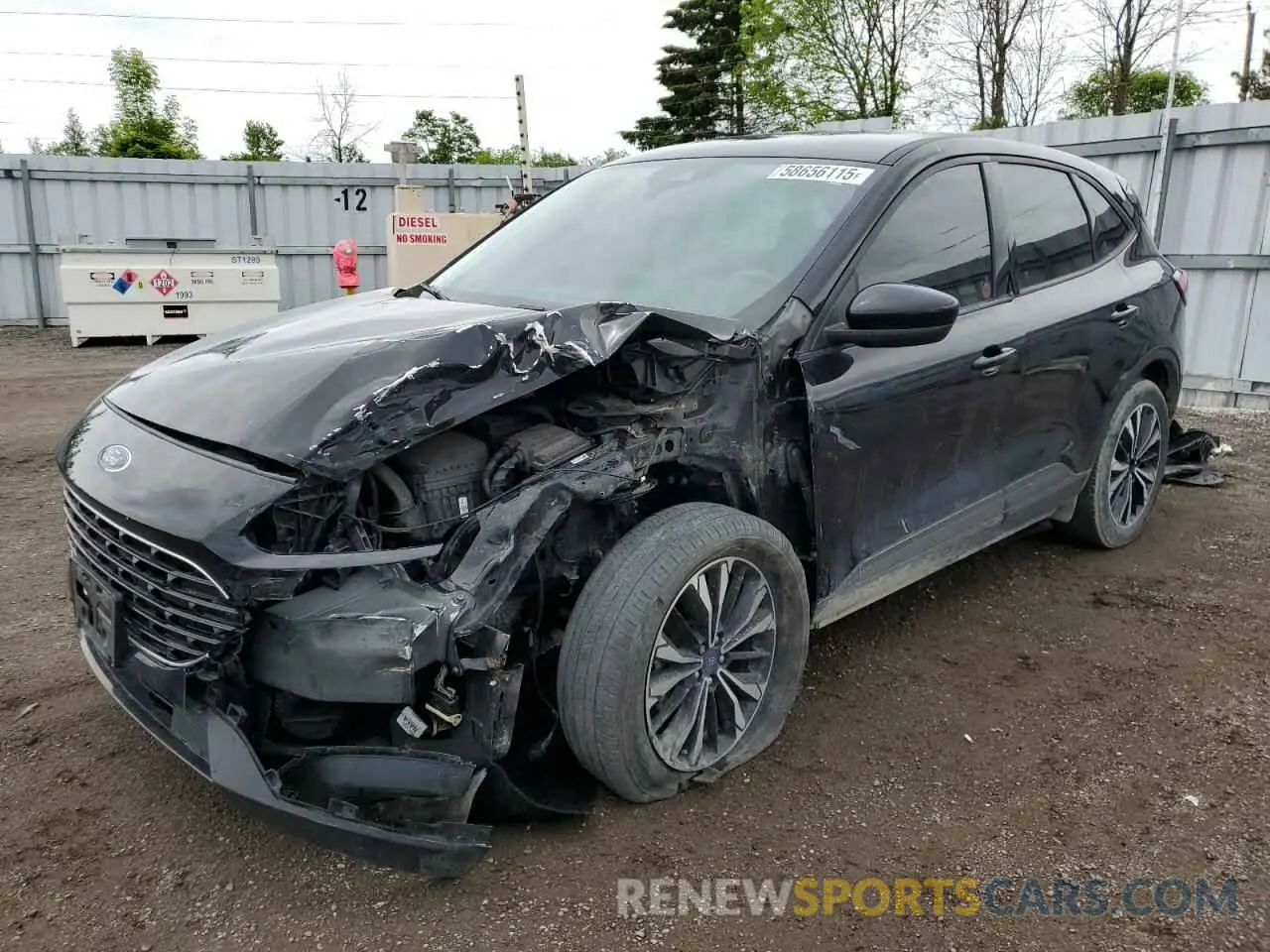1 Photograph of a damaged car 1FMCU9G6XMUA10660 FORD ESCAPE 2021