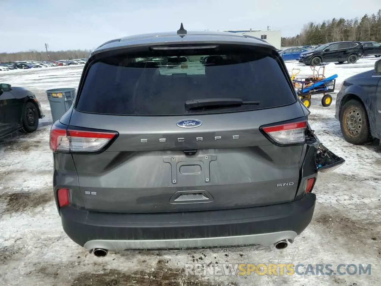 6 Photograph of a damaged car 1FMCU9G6XMUA74181 FORD ESCAPE 2021