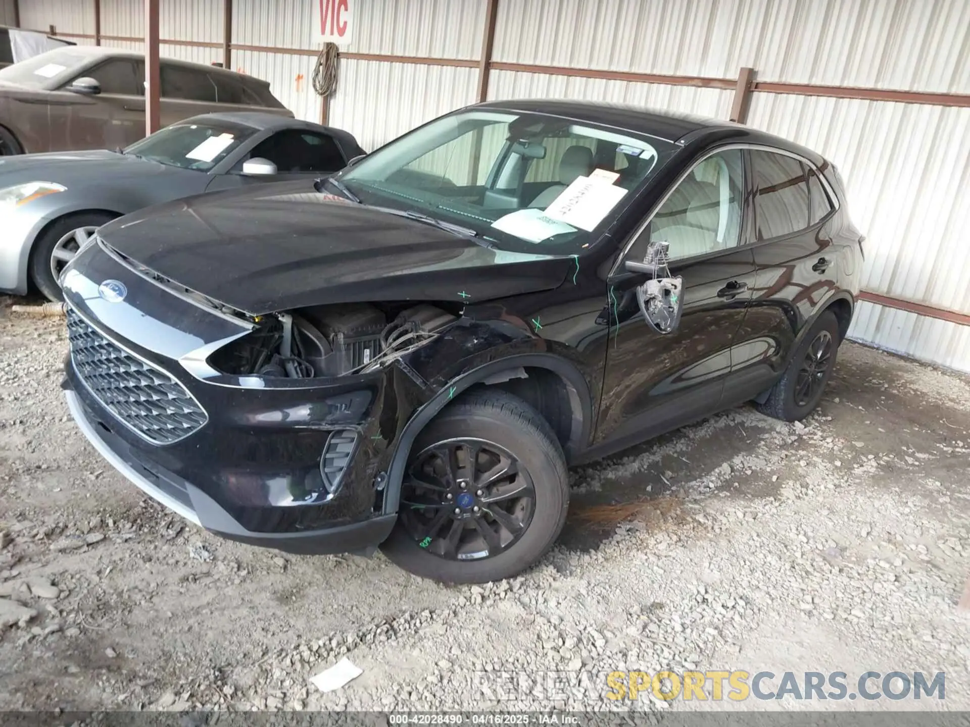 2 Photograph of a damaged car 1FMCU9G6XMUA77193 FORD ESCAPE 2021