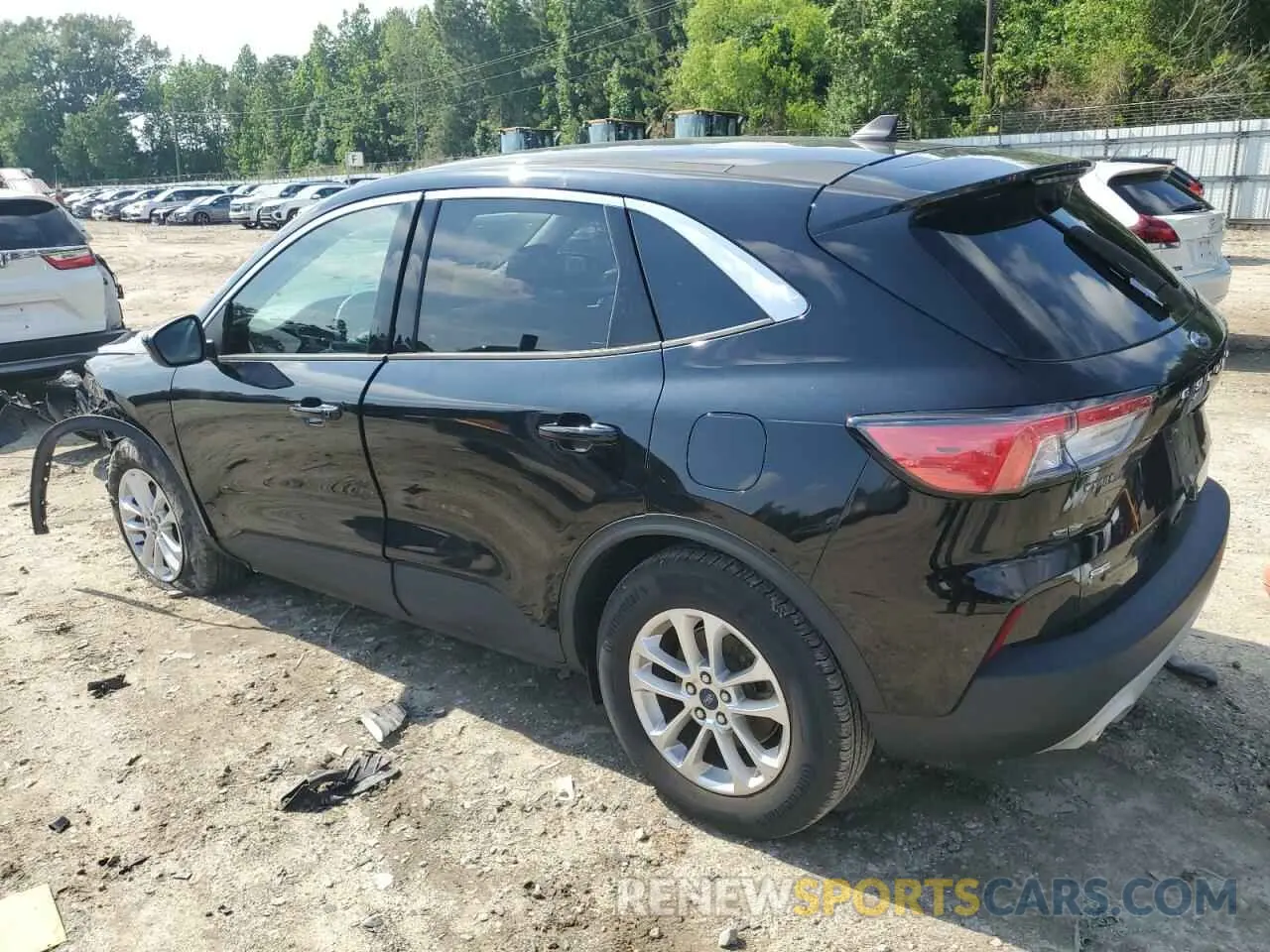 2 Photograph of a damaged car 1FMCU9G6XMUB27543 FORD ESCAPE 2021
