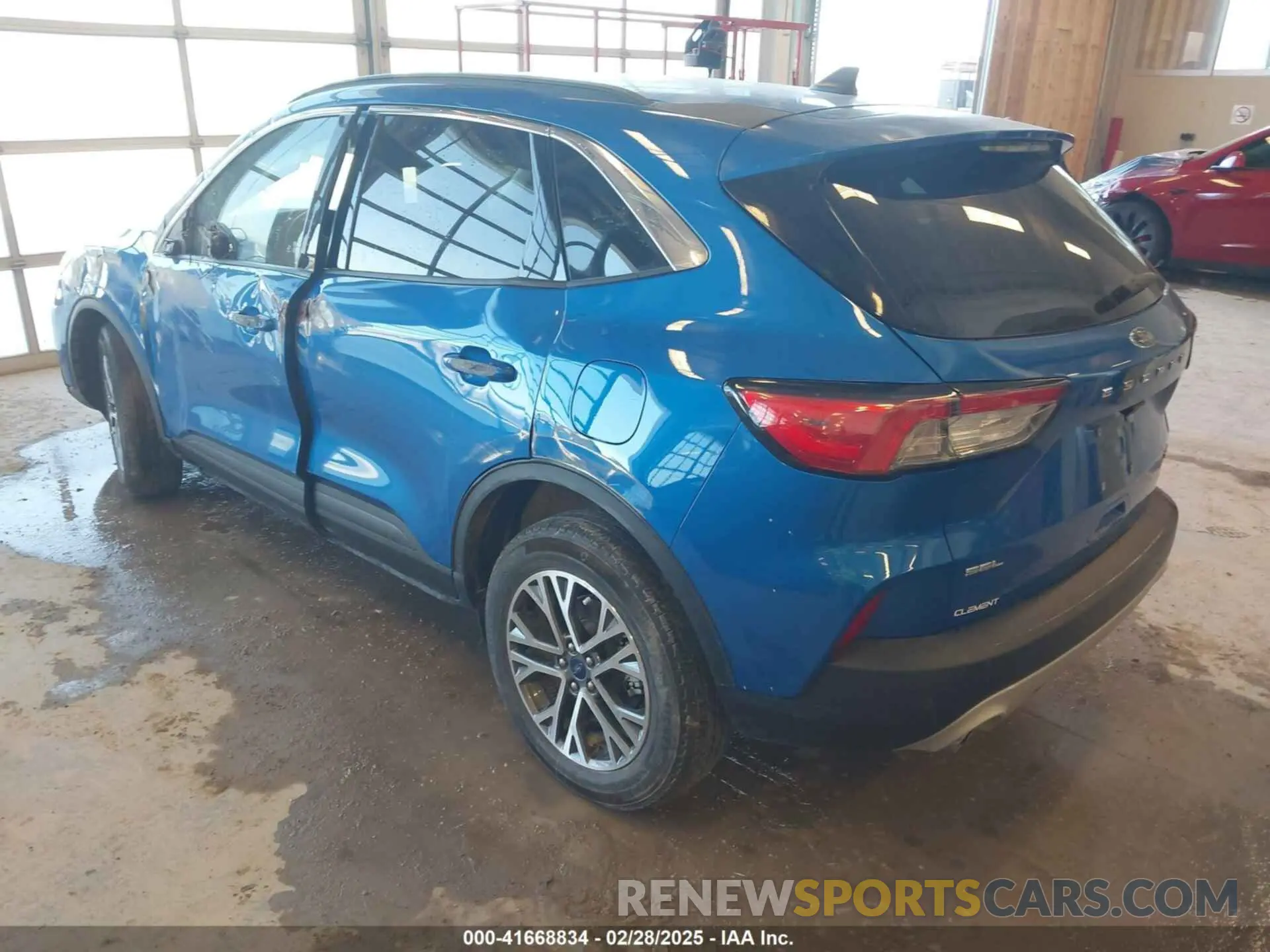 3 Photograph of a damaged car 1FMCU9H60MUA56545 FORD ESCAPE 2021