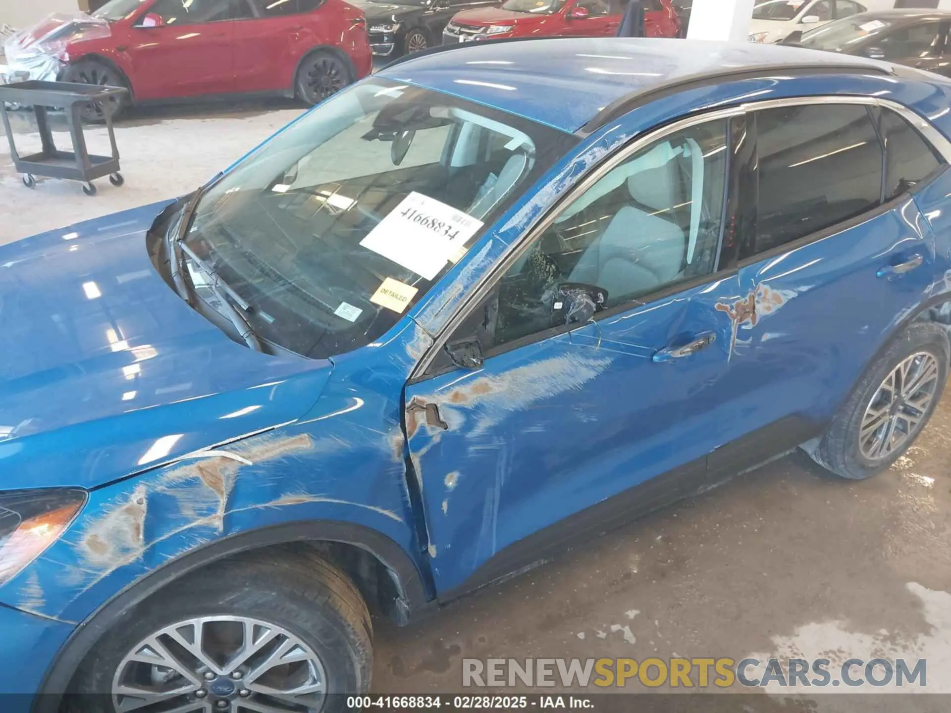 6 Photograph of a damaged car 1FMCU9H60MUA56545 FORD ESCAPE 2021