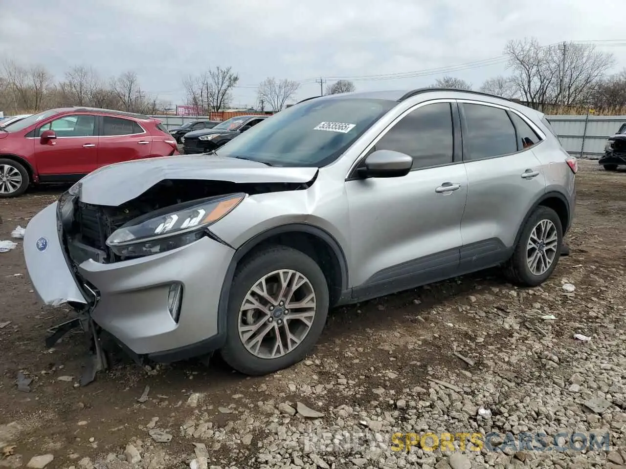 1 Photograph of a damaged car 1FMCU9H61MUA51063 FORD ESCAPE 2021