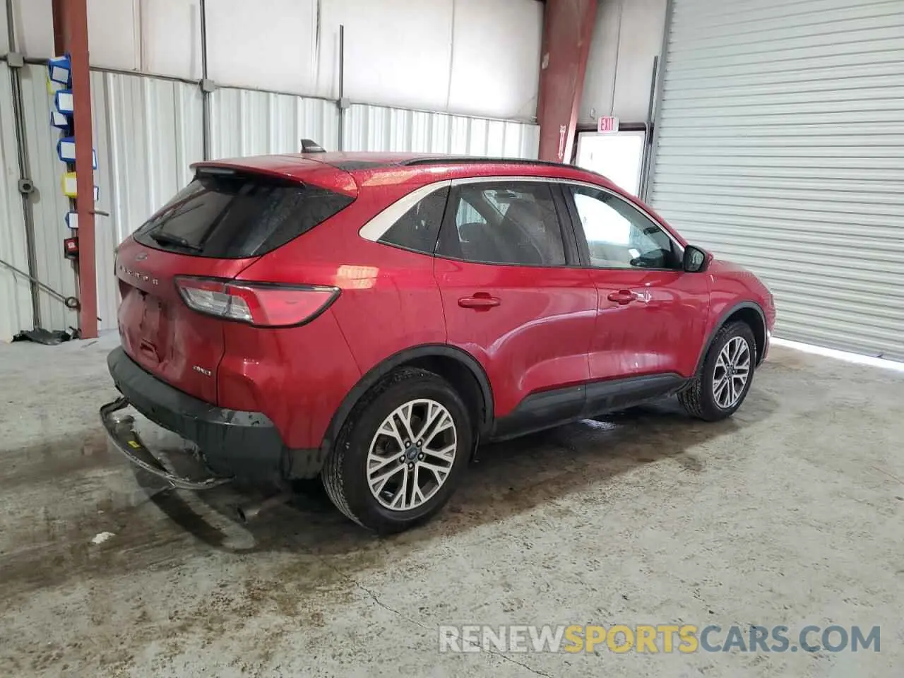 3 Photograph of a damaged car 1FMCU9H61MUA52102 FORD ESCAPE 2021