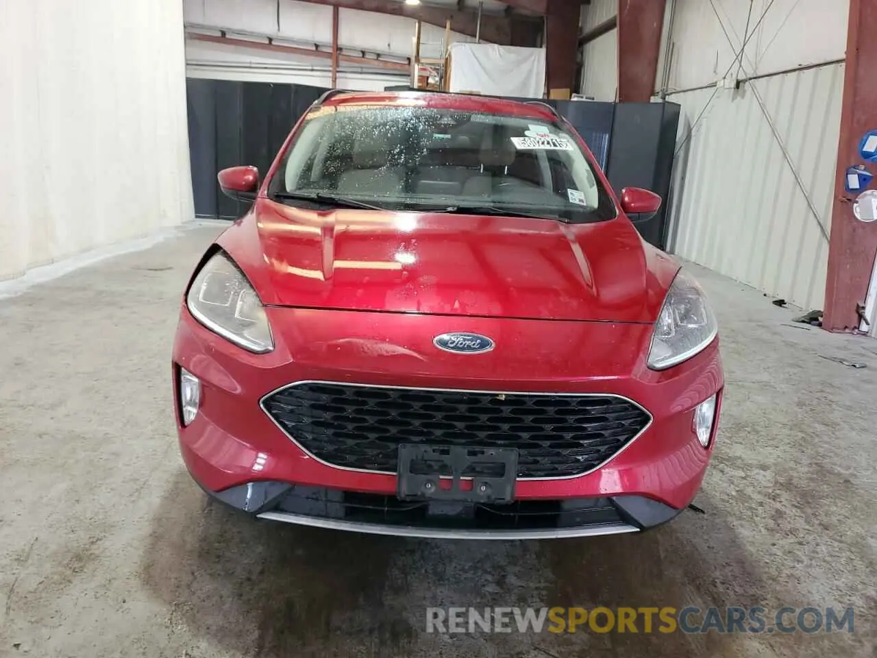 5 Photograph of a damaged car 1FMCU9H61MUA52102 FORD ESCAPE 2021