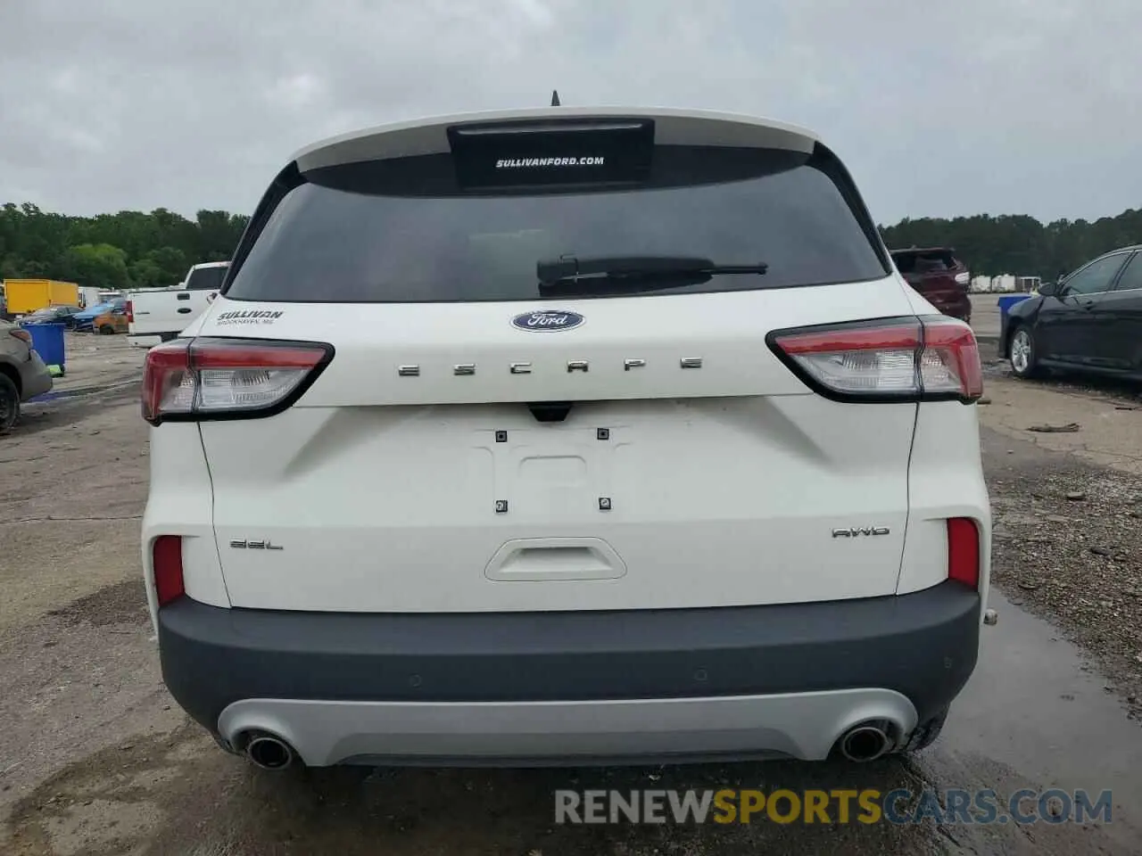 6 Photograph of a damaged car 1FMCU9H61MUA79459 FORD ESCAPE 2021