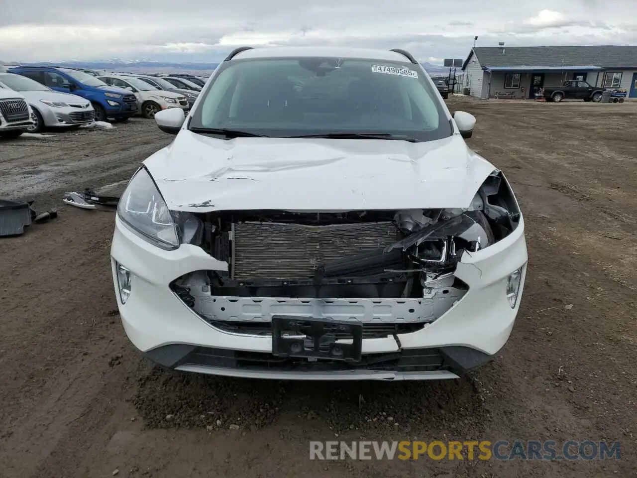 5 Photograph of a damaged car 1FMCU9H61MUB36596 FORD ESCAPE 2021