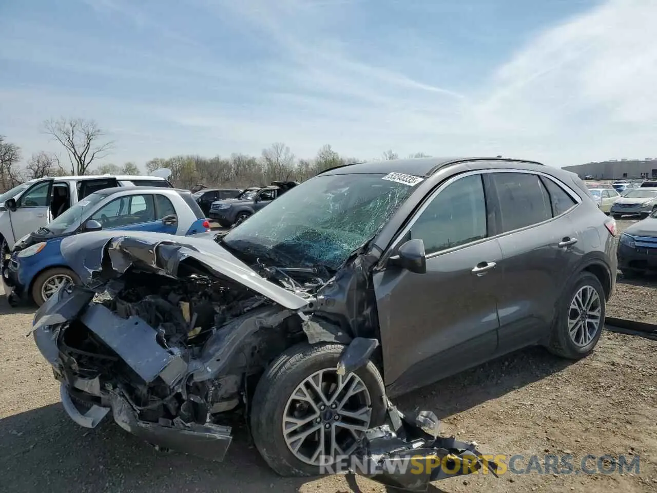 1 Photograph of a damaged car 1FMCU9H62MUA41075 FORD ESCAPE 2021