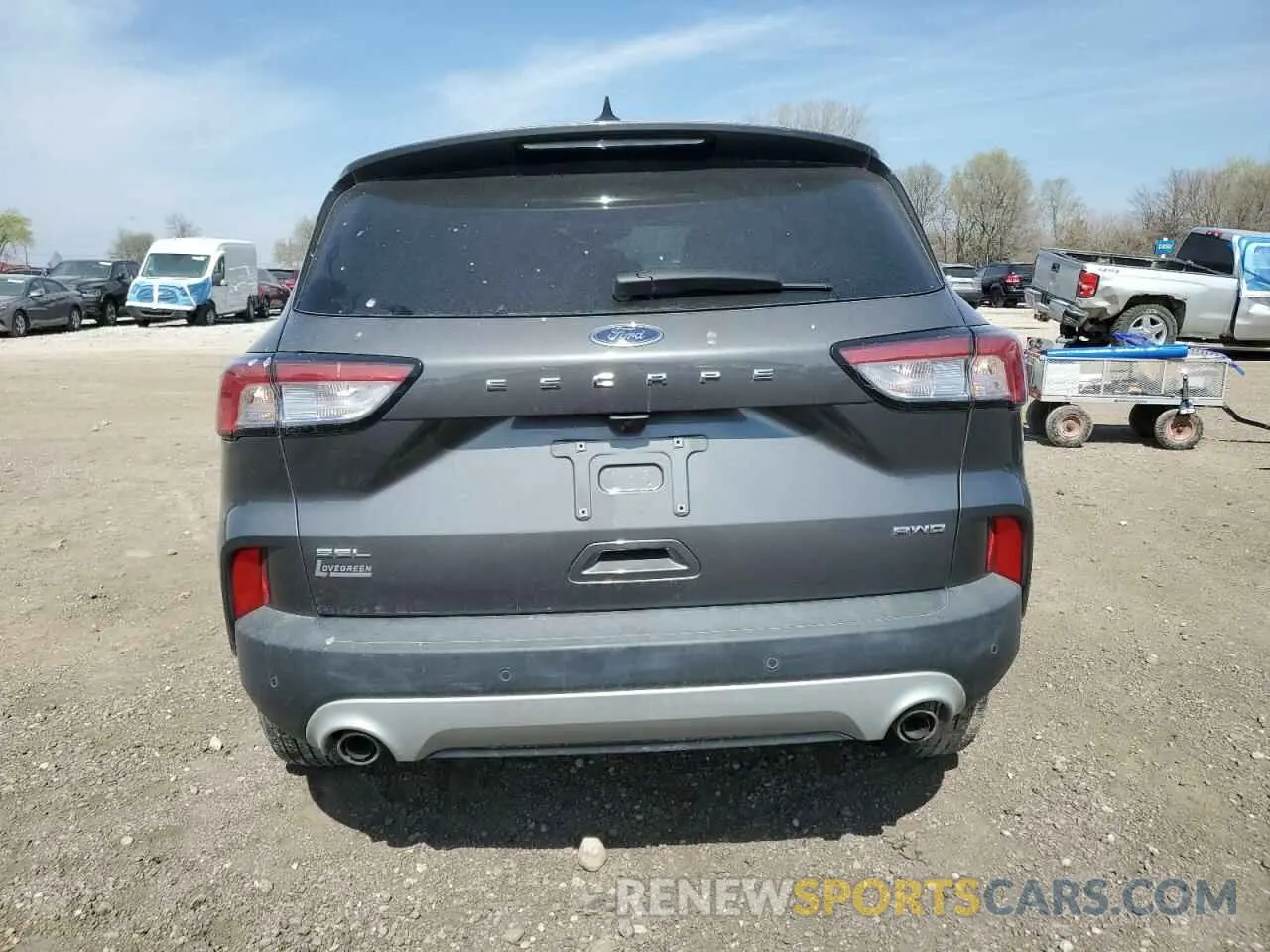 6 Photograph of a damaged car 1FMCU9H62MUA41075 FORD ESCAPE 2021