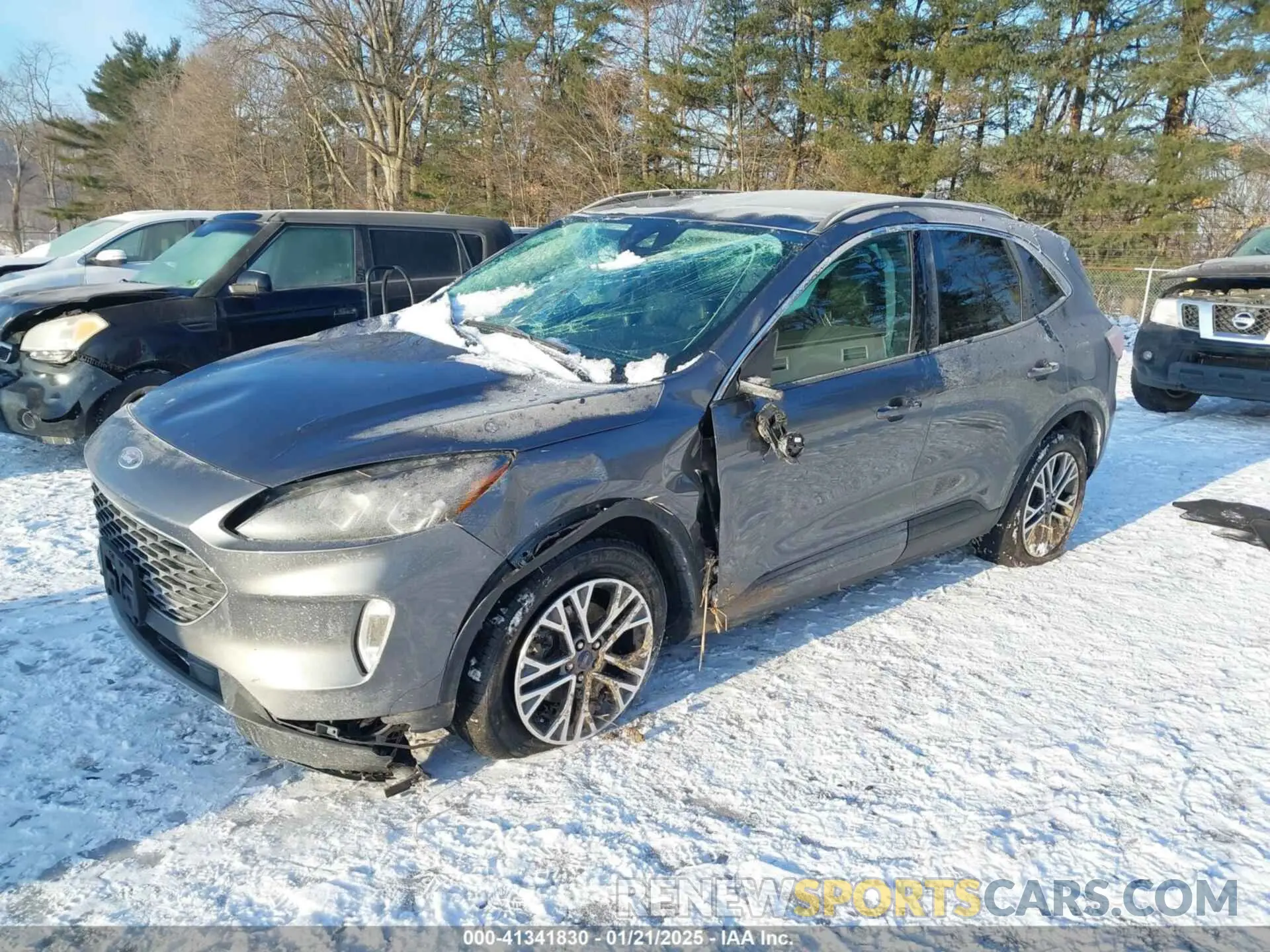 2 Photograph of a damaged car 1FMCU9H62MUA98134 FORD ESCAPE 2021