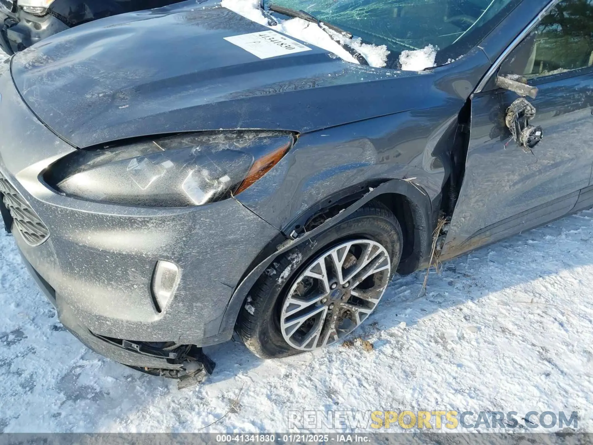 6 Photograph of a damaged car 1FMCU9H62MUA98134 FORD ESCAPE 2021