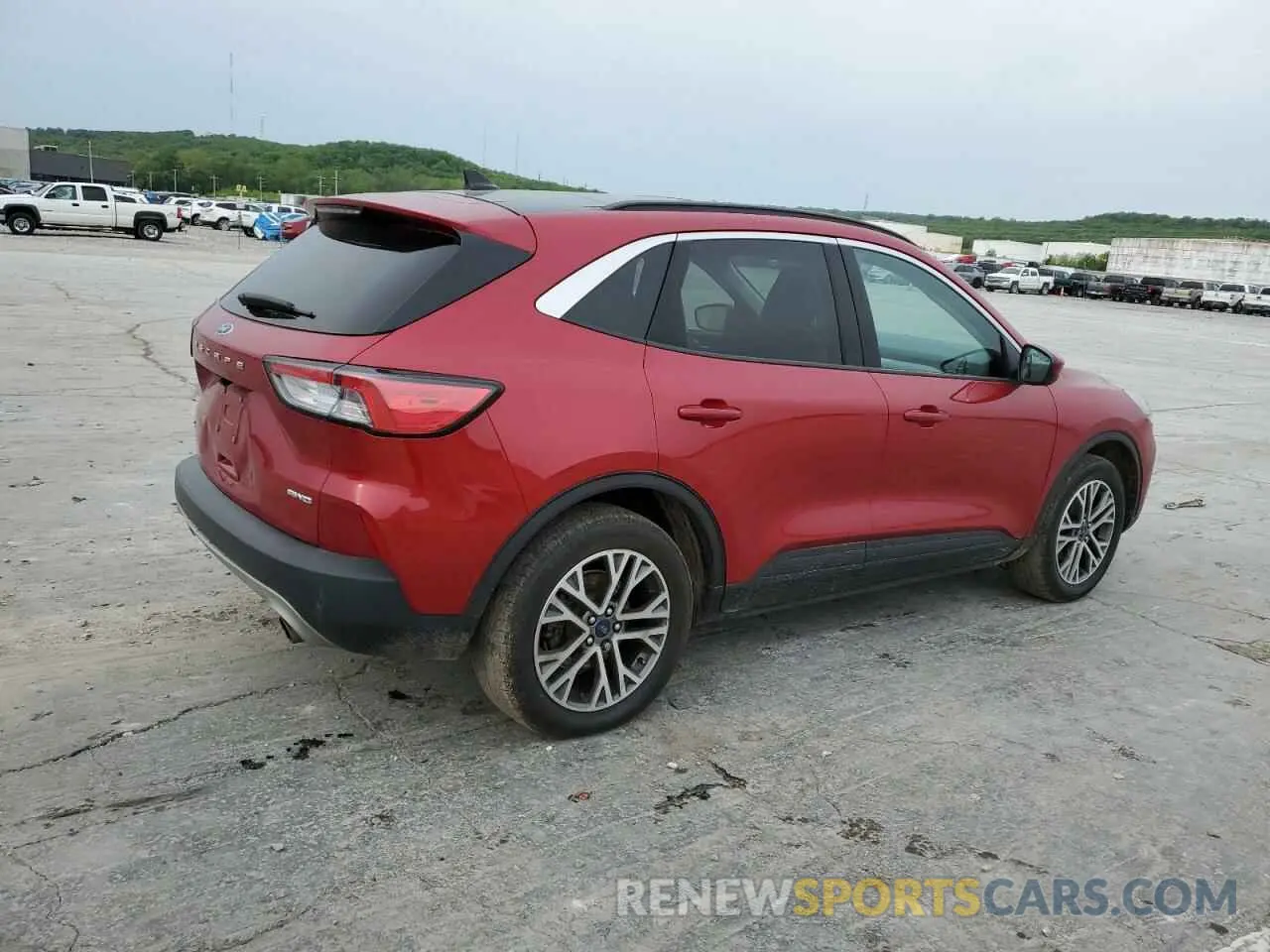 3 Photograph of a damaged car 1FMCU9H62MUB26952 FORD ESCAPE 2021