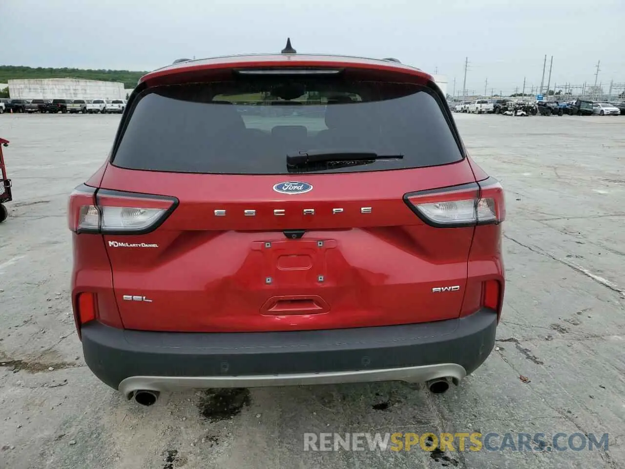6 Photograph of a damaged car 1FMCU9H62MUB26952 FORD ESCAPE 2021