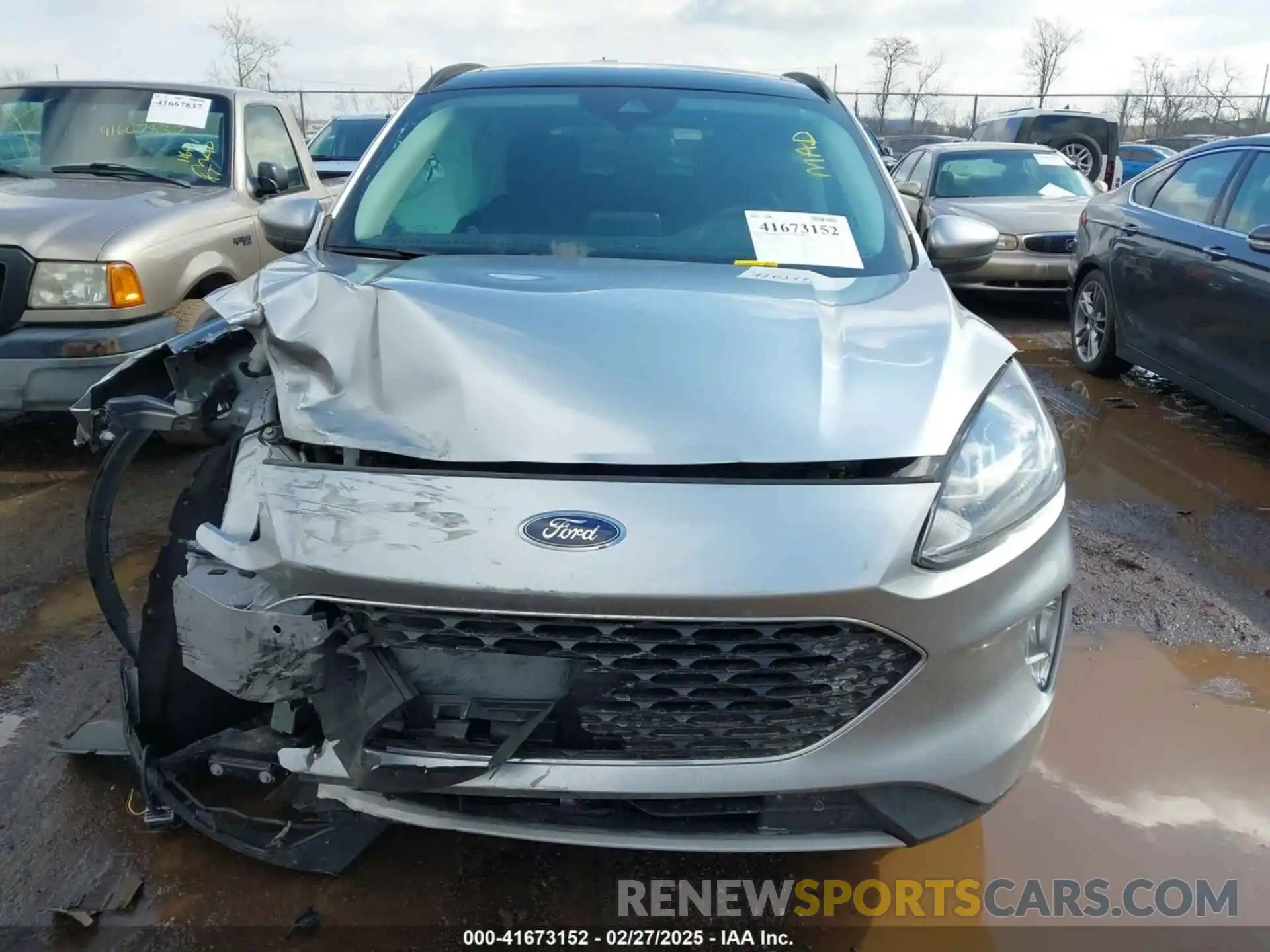 13 Photograph of a damaged car 1FMCU9H63MUA78622 FORD ESCAPE 2021