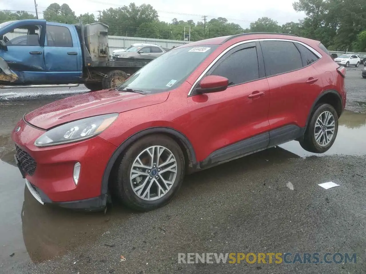 1 Photograph of a damaged car 1FMCU9H64MUA32880 FORD ESCAPE 2021