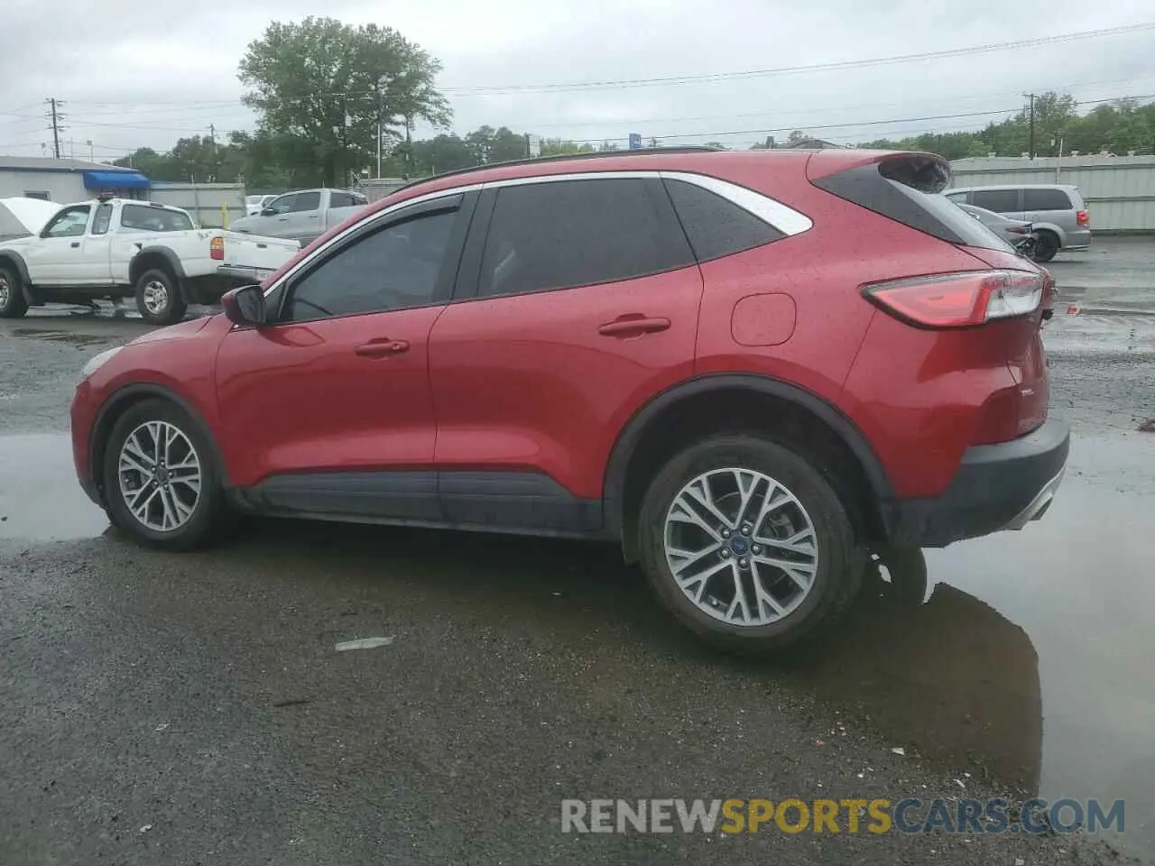 2 Photograph of a damaged car 1FMCU9H64MUA32880 FORD ESCAPE 2021