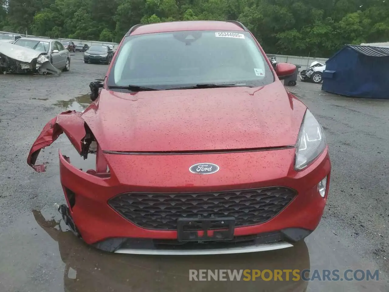 5 Photograph of a damaged car 1FMCU9H64MUA32880 FORD ESCAPE 2021