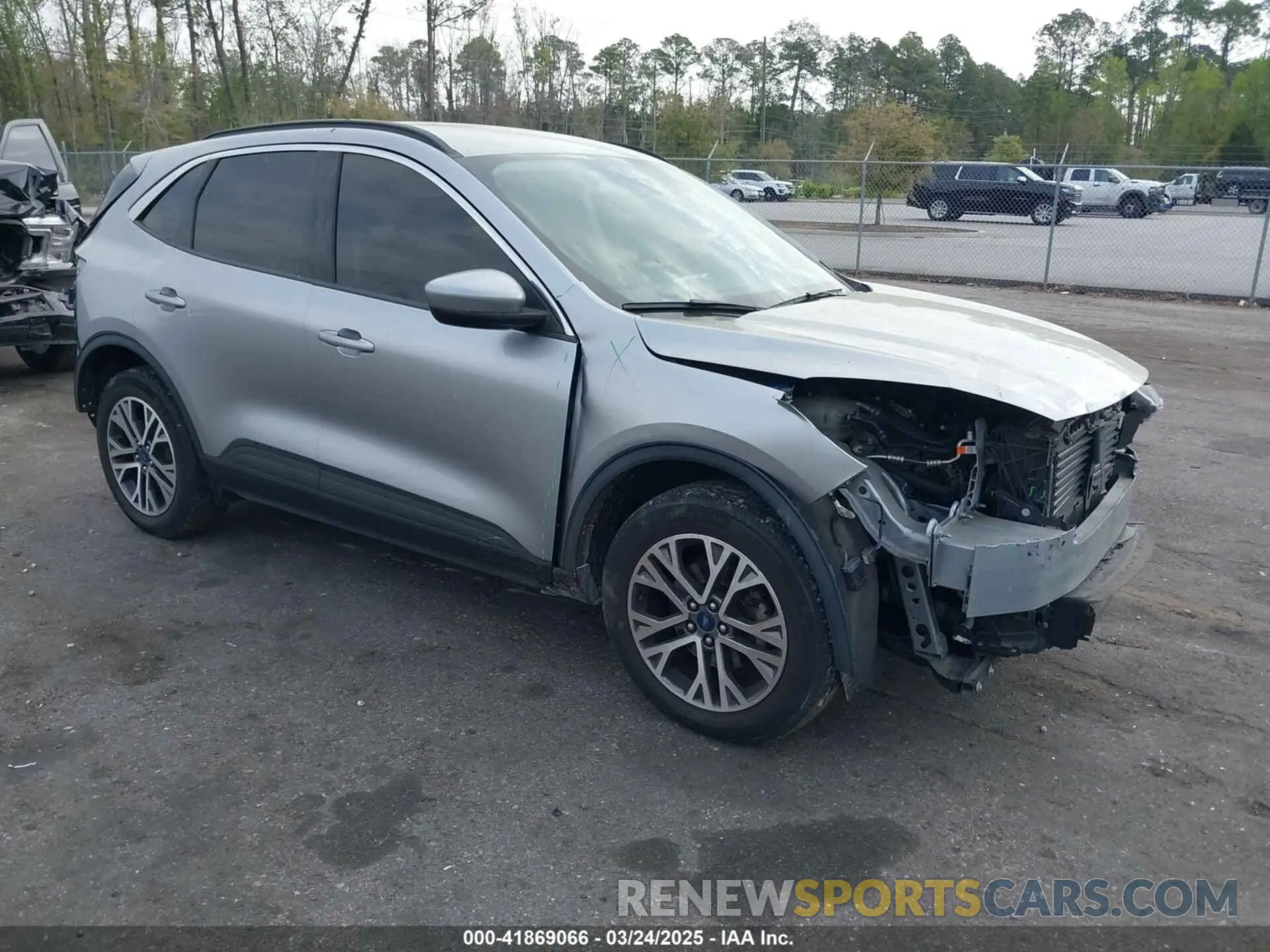 1 Photograph of a damaged car 1FMCU9H65MUA11214 FORD ESCAPE 2021