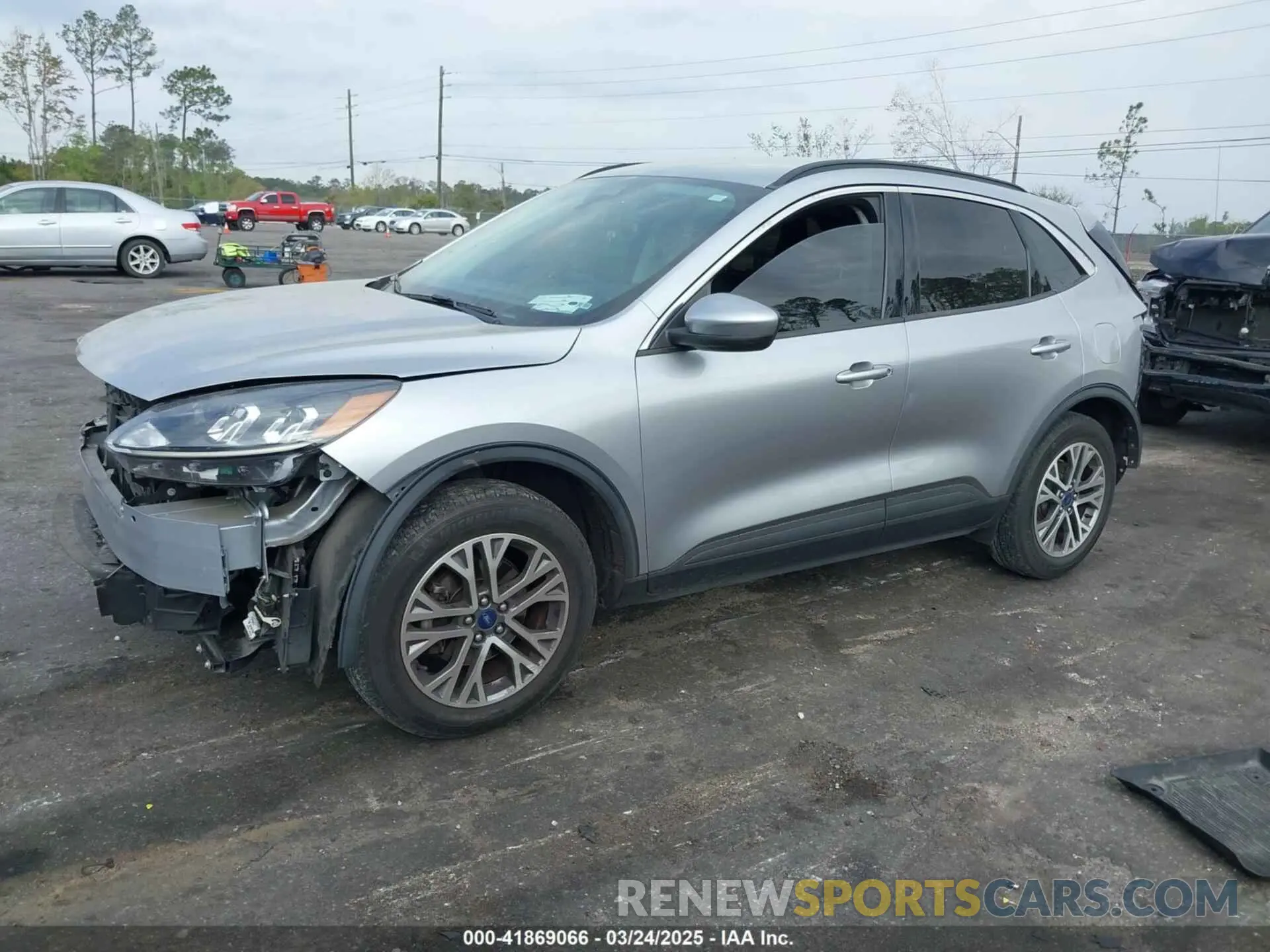 2 Photograph of a damaged car 1FMCU9H65MUA11214 FORD ESCAPE 2021