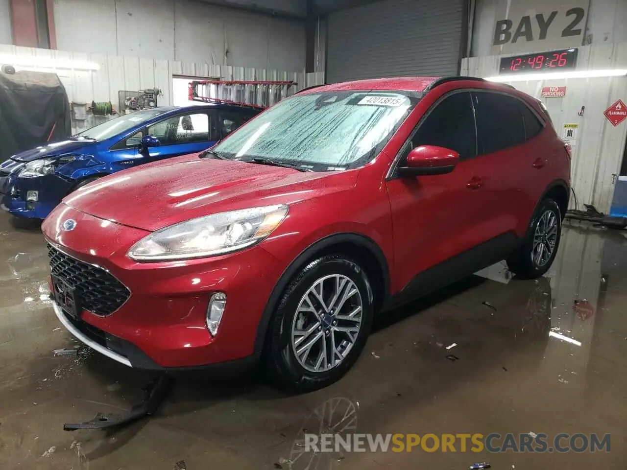 1 Photograph of a damaged car 1FMCU9H65MUA52054 FORD ESCAPE 2021