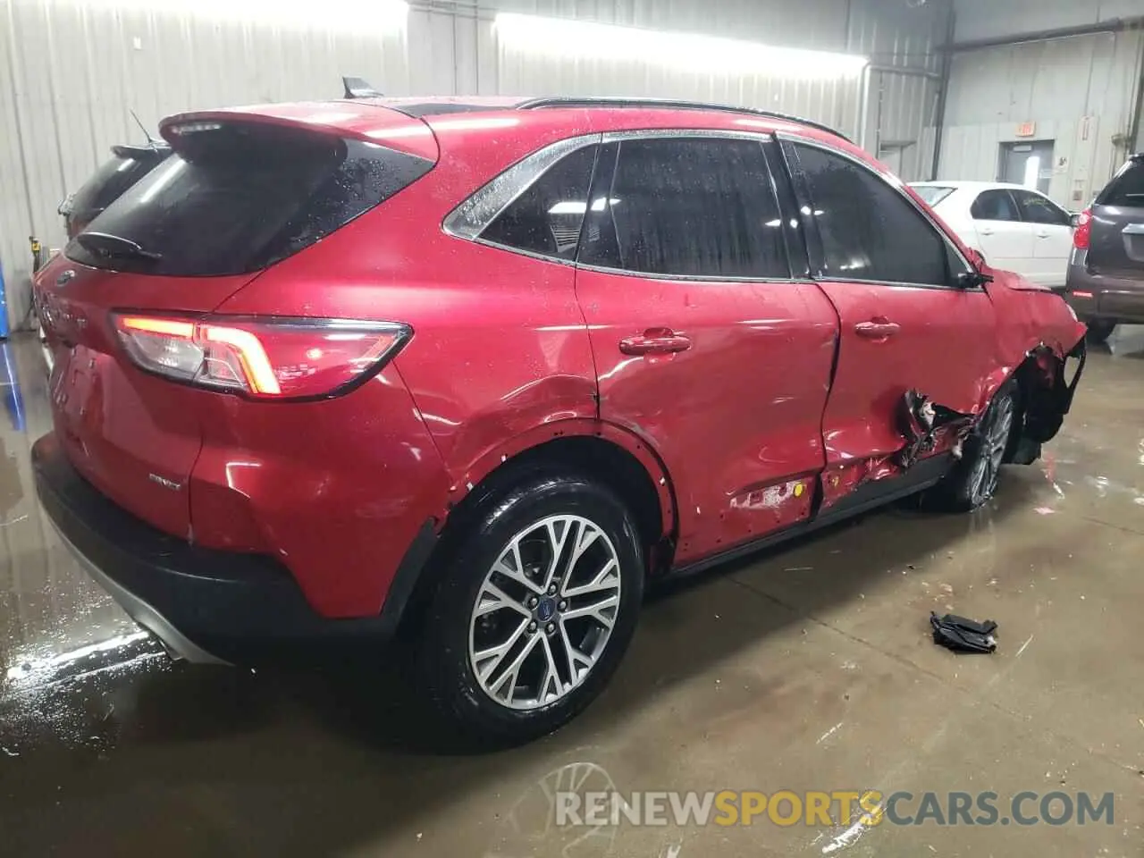3 Photograph of a damaged car 1FMCU9H65MUA52054 FORD ESCAPE 2021